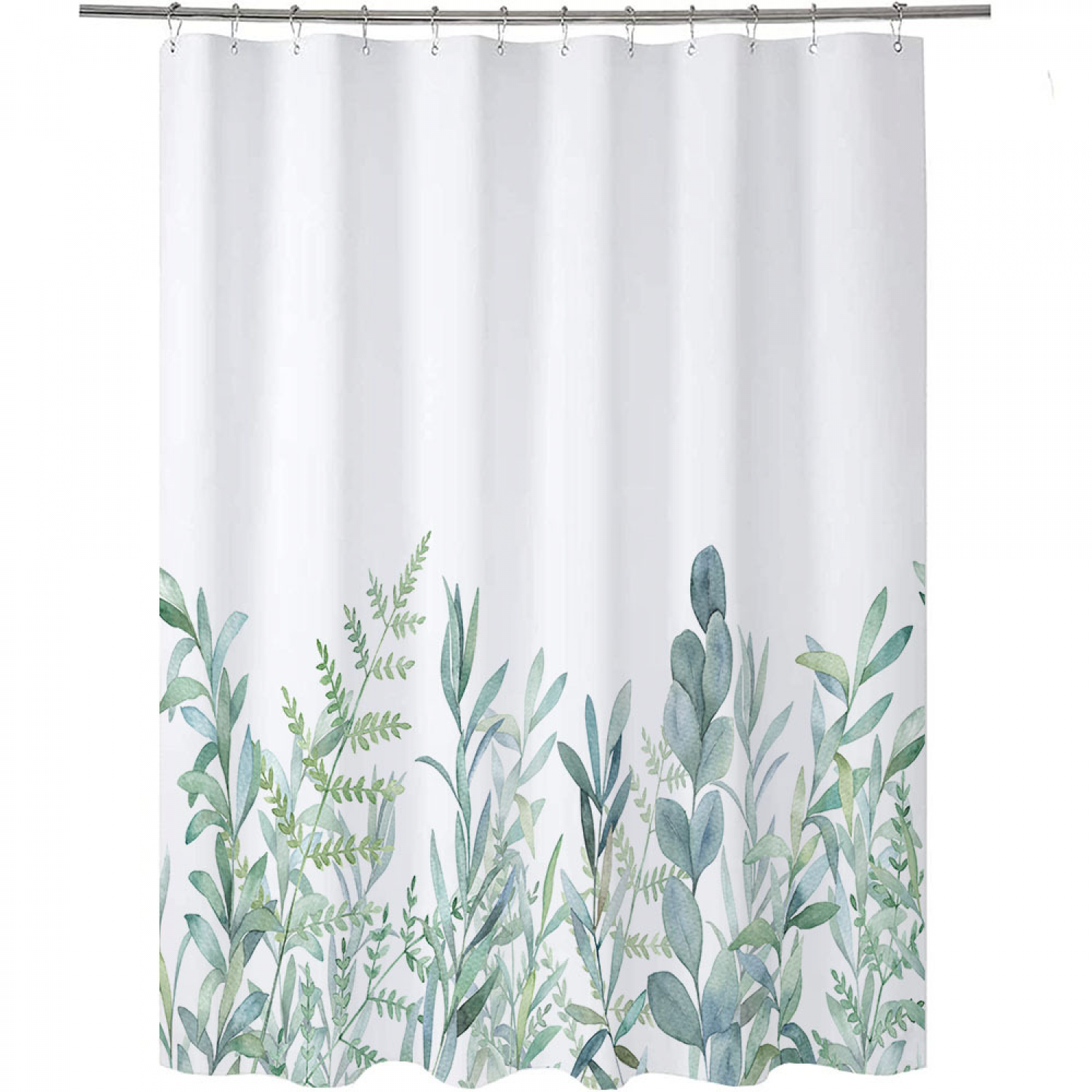 LIVETTY Cortina De Ducha Con Diseño De Pájaros Amarillos, 180