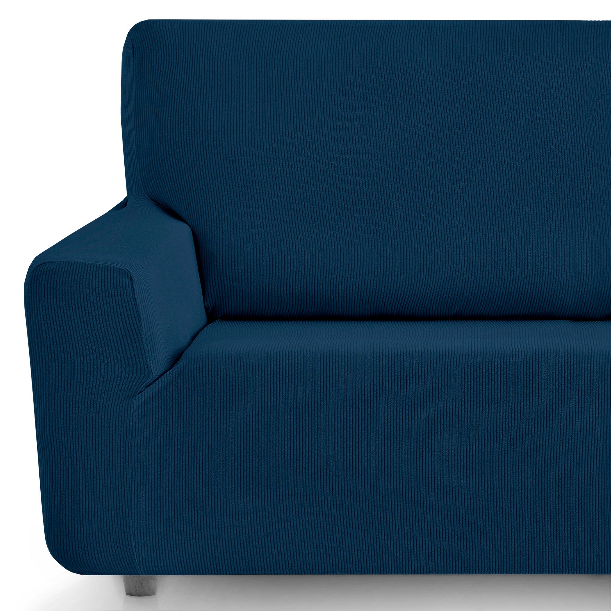 Housse de canapé d'angle velours extensible 1 2 3 4 places Harmonie – Ombredéco