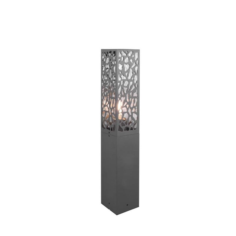 Lampa ogrodowa stojąca Cooper antracyt 1xE27x40W IP44 wym: 60 x 10 x 10 cm metal Trio