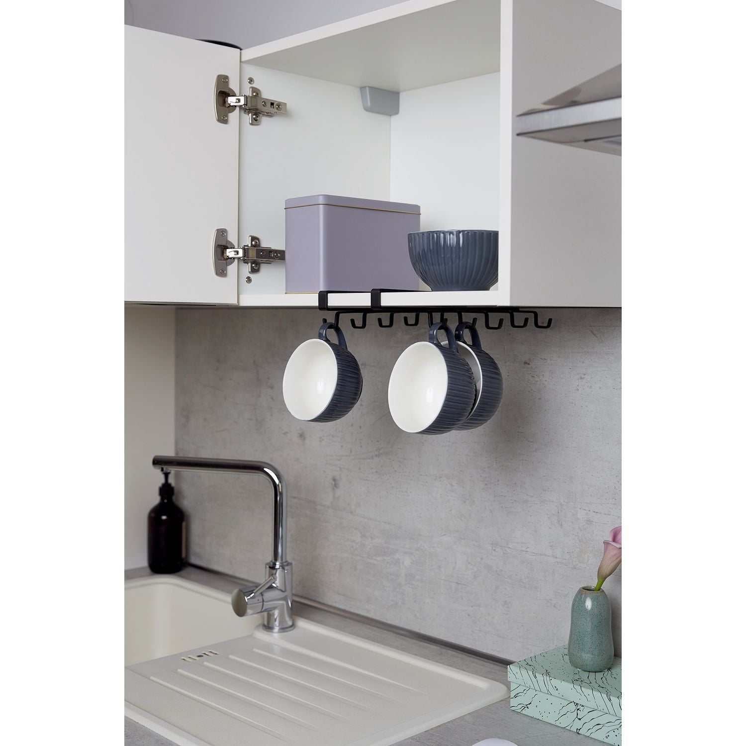 Set 2 Portautensili In Ceramica Per Cucina - Organizer Spatole E Utensili, Design Stile Fattoria, Multiuso - Foto 9