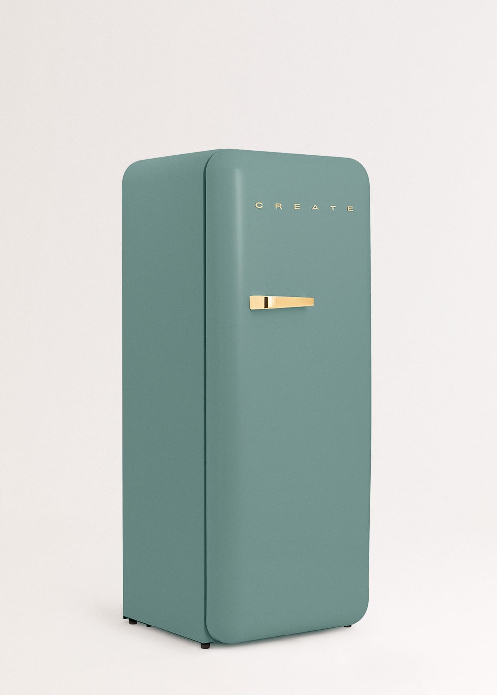 CREATE - FRIDGE RETRO 281L - Réfrigérateur rétro- Sauge - 5