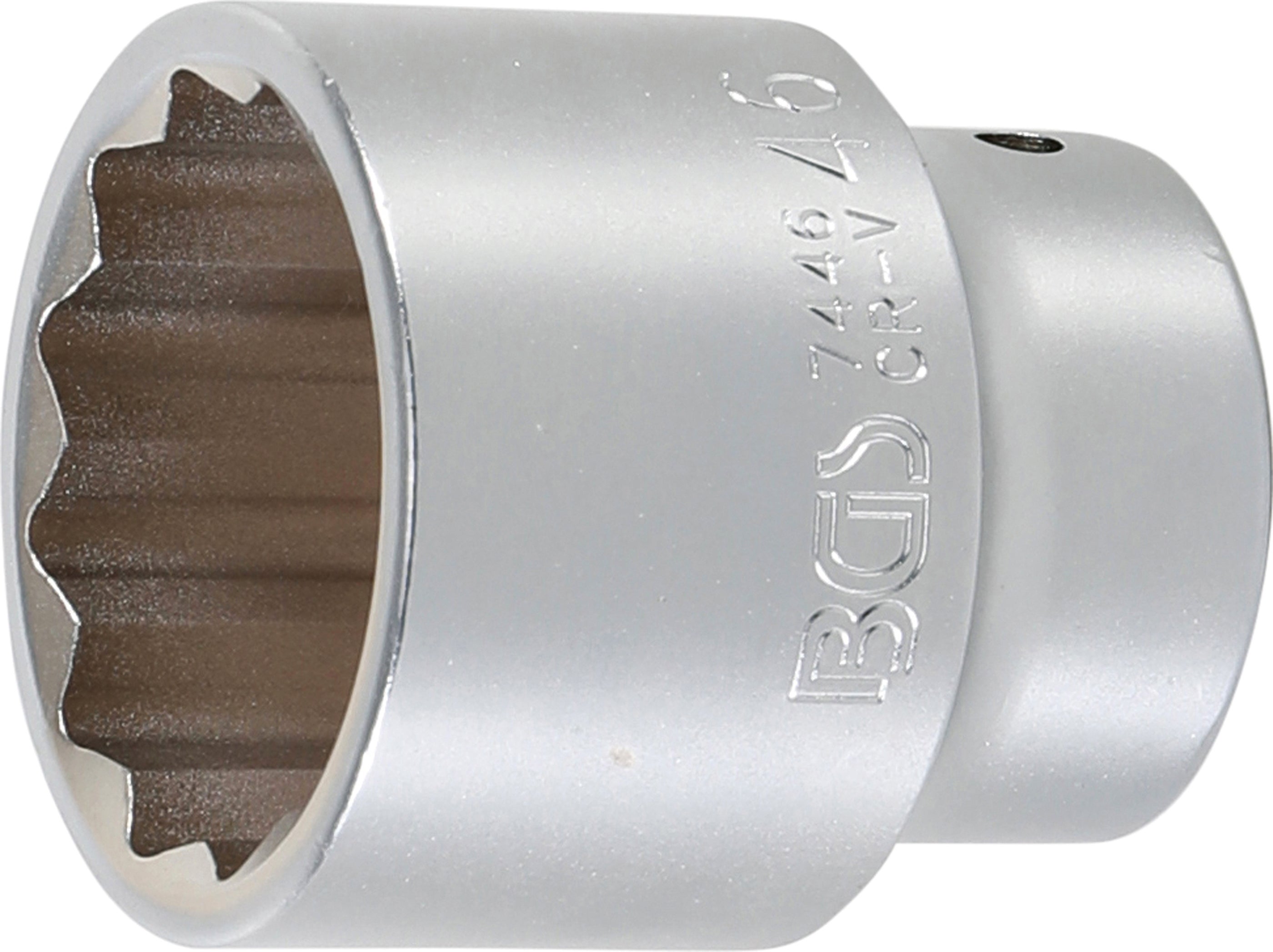 BGS Nasadka klucza nasadowego dwunastokątna Napęd kwadratowy wewnętrzny 20 mm (3/4") SW 46 mm - 7446