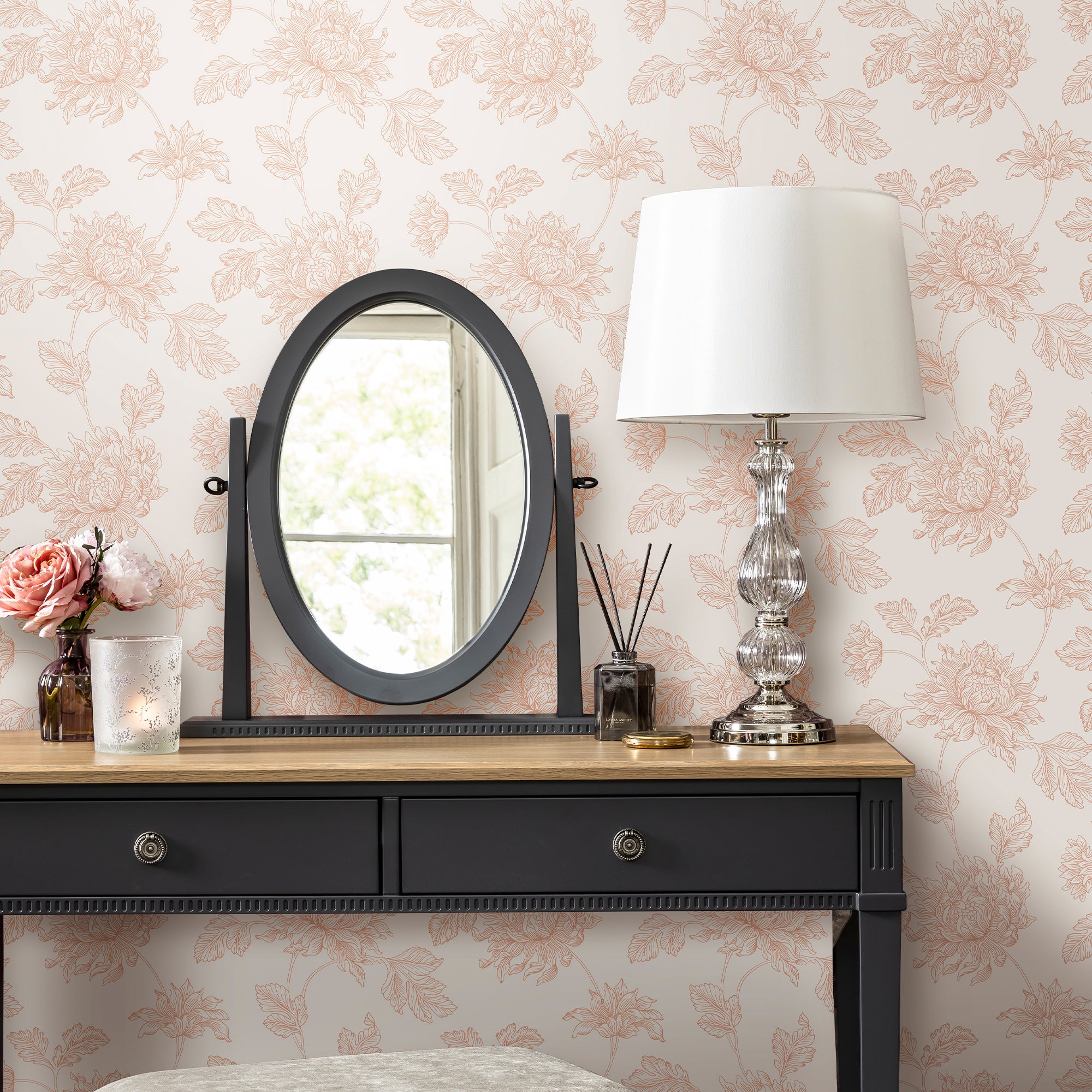 Laura Ashley Tapeta filzelinowa STRATTON PLASTER 10 m x 52 cm