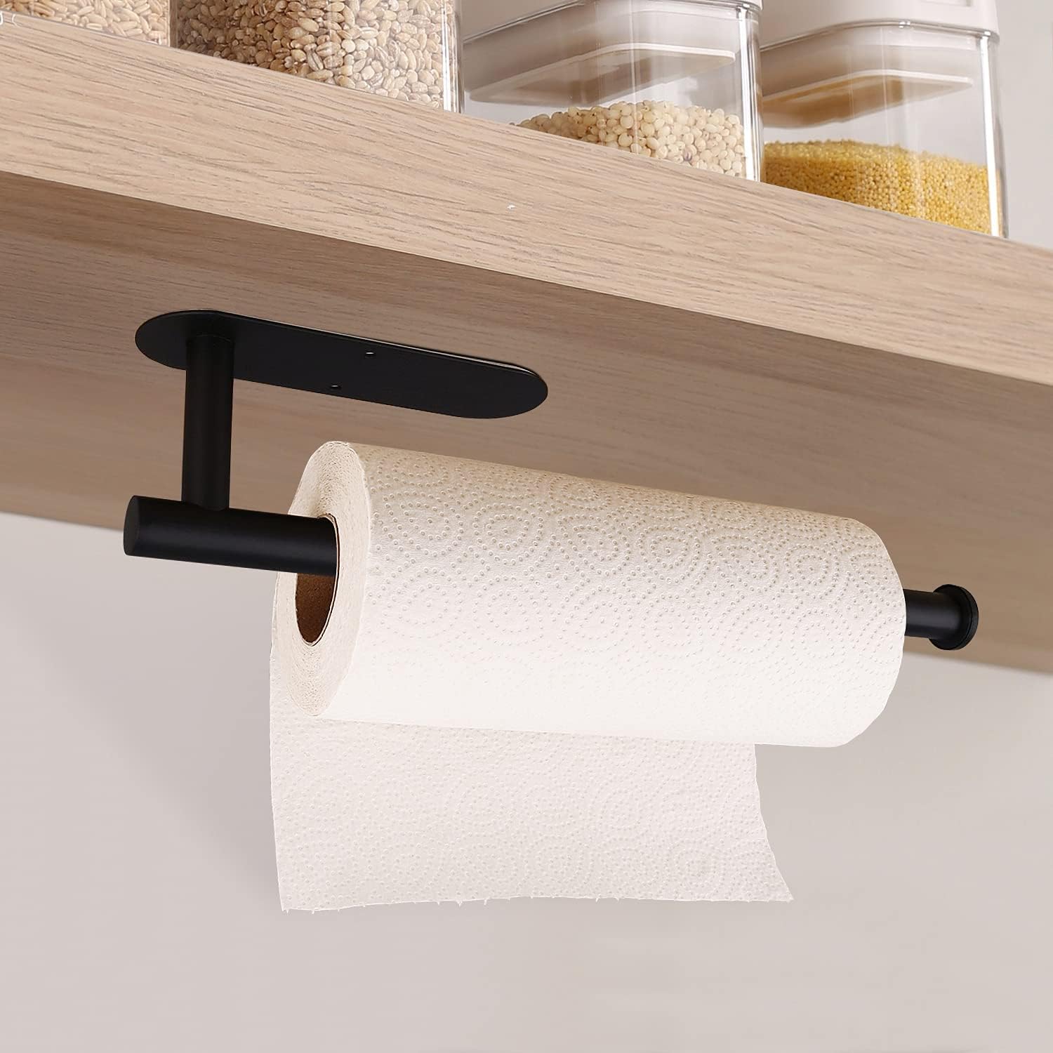 Porta Carta Asciugamani per Rotoli Standard e Grandi, Porta Carta Asciugamani in Acciaio Inox, Porta Carta Asciugamani da Cucina | Leroy Merlin