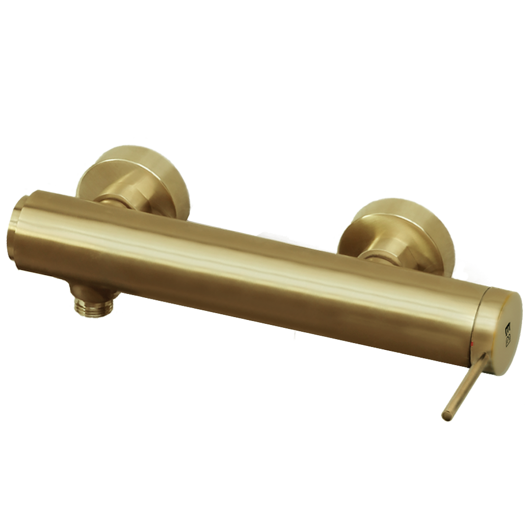 Luisa mieszacz prysznicowy mechaniczny szczotkowane złoto