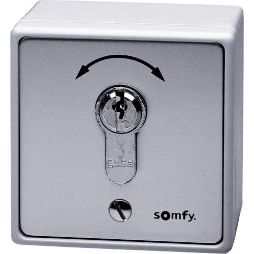 Bouton Poussoir à Clé Somfy/Futurol Type Homme-Mort Pour Moteur Électrique Somfy