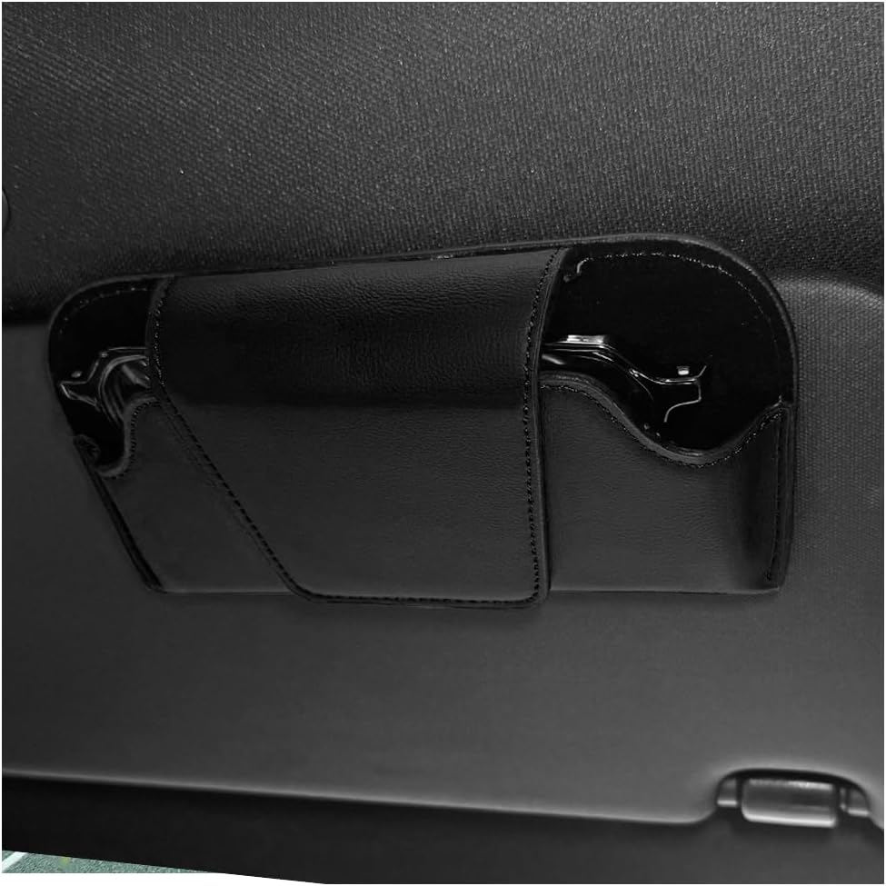 Clip Porta Occhiali Per Aletta Parasole Auto - Universale Per Mantenere Gli Occhiali Al Sicuro - Foto 6