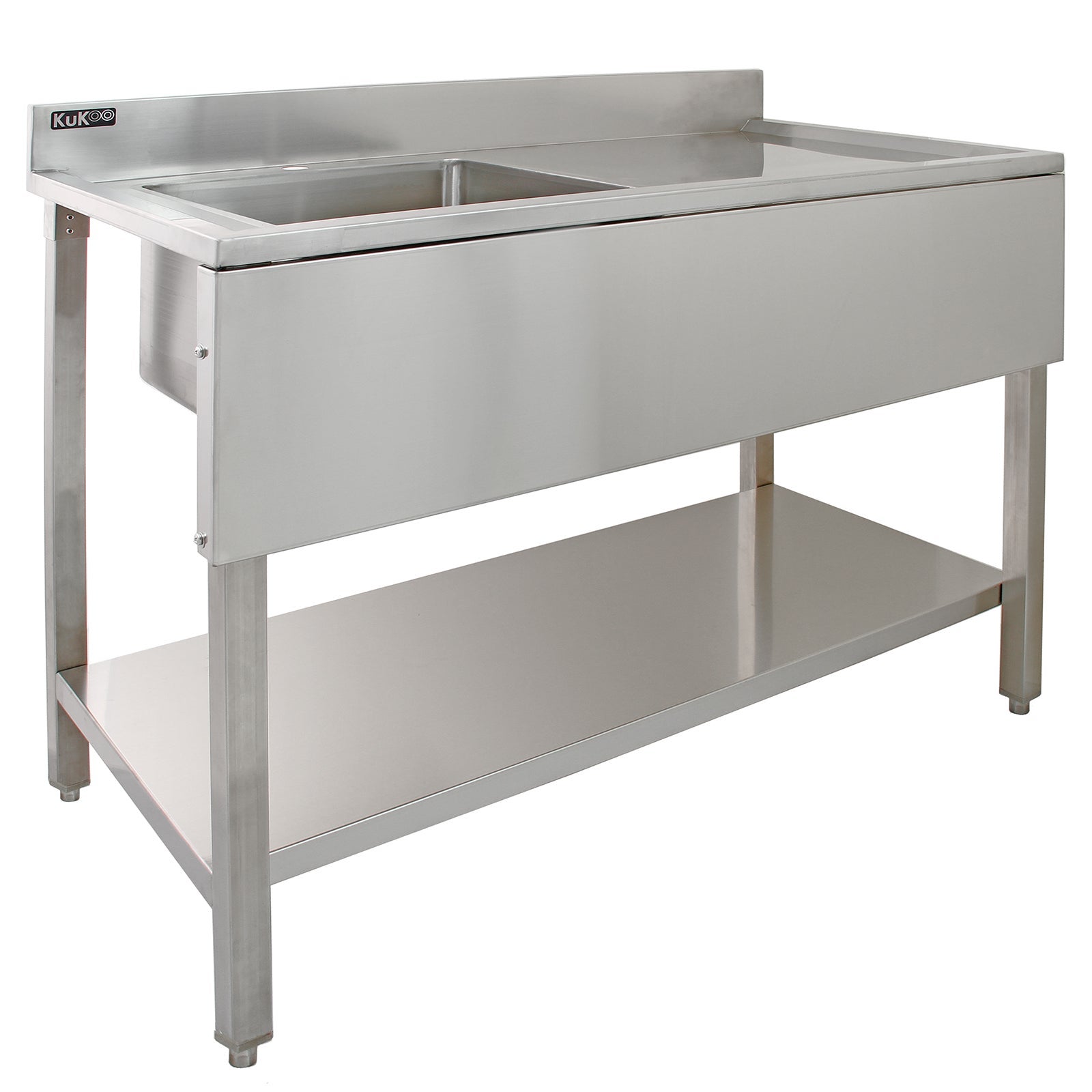 Lavello Da Cucina Portatile In Acciaio Inox YITAHOME - Vasca Singola 70x64x94cm - Foto 11