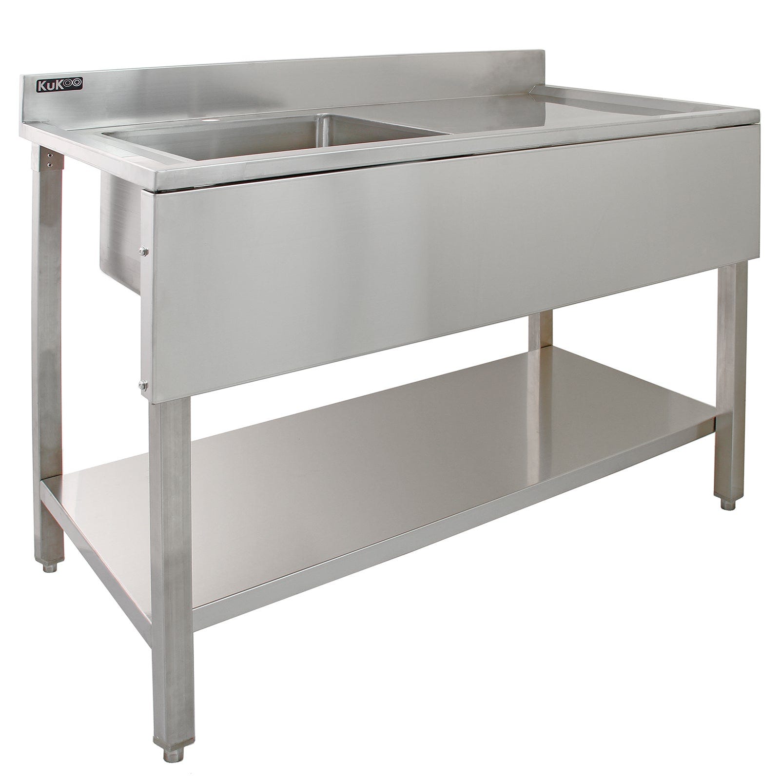 Lavello Da Cucina Portatile In Acciaio Inox YITAHOME - Vasca Singola 70x64x94cm - Foto 11