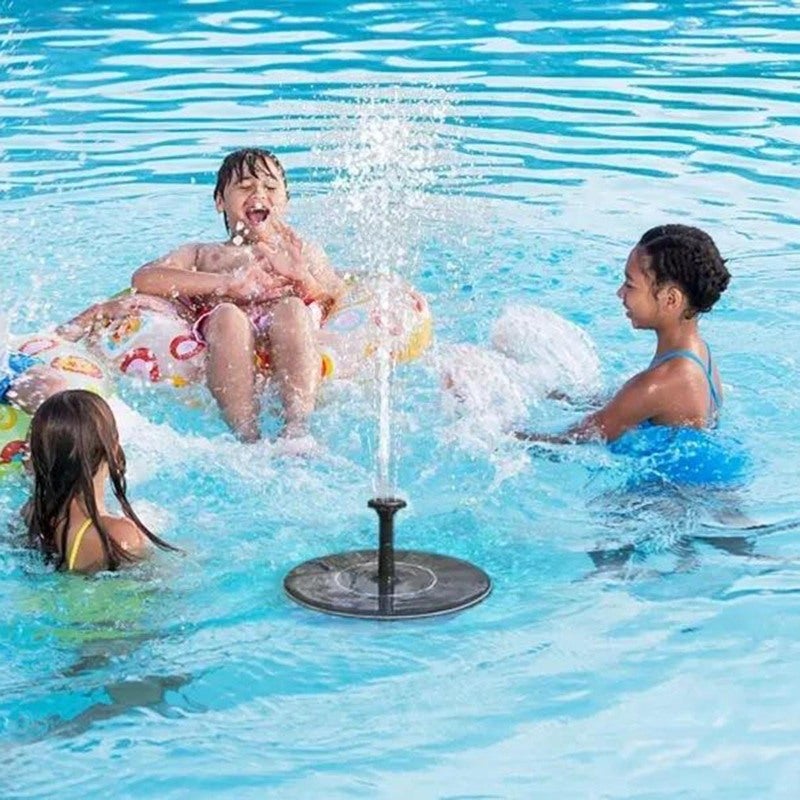 Fontaine flottante solaire de 13 cm pour bain d'oiseaux, idéale pour la décoration de jardin. - 6