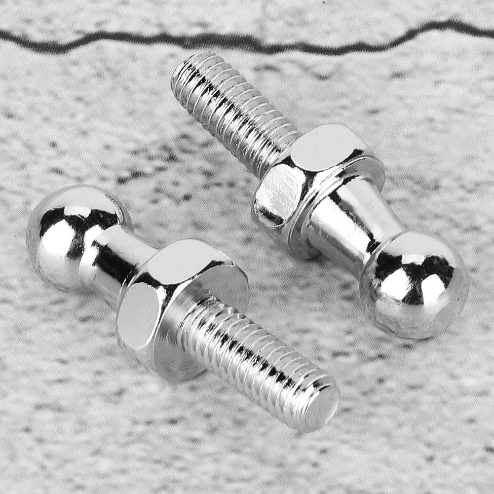 2 Boulons De Câble D'étrier De Frein M6 Argentés - Pour Vélos Dia Compe, Alliage Alu