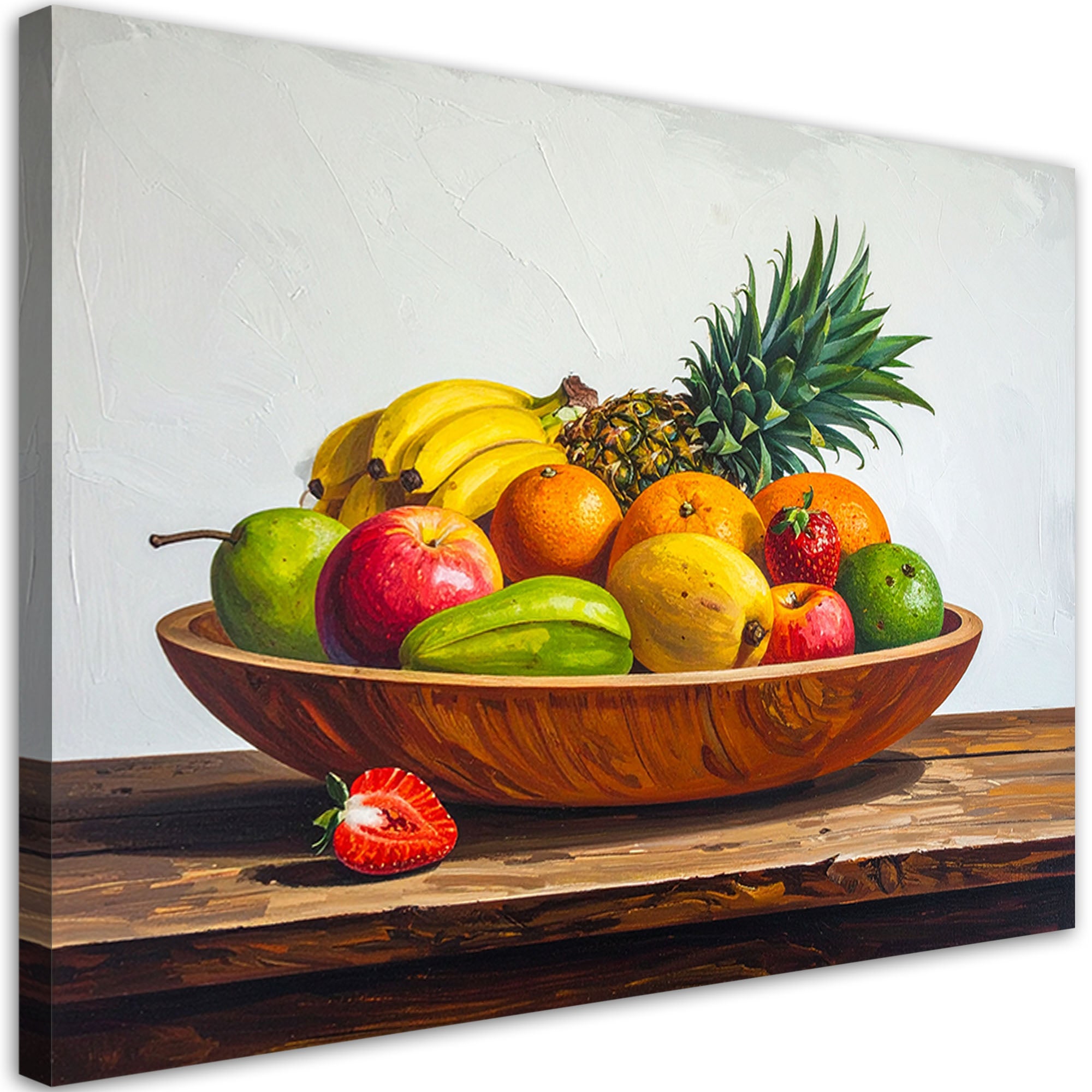 Obraz do kuchni jadalni restauracji, Martwa natura owoce egzotyczne na stole 60x40