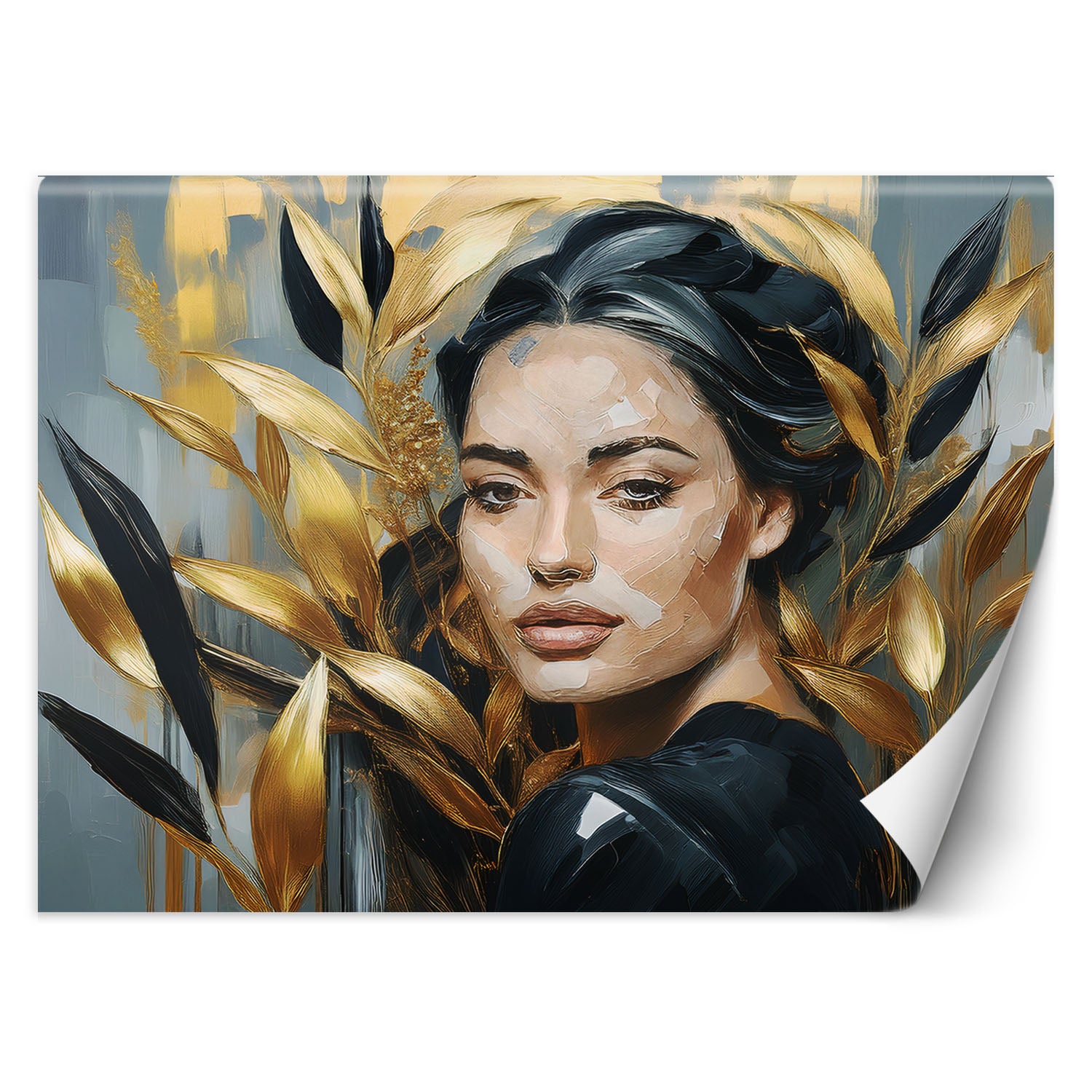 Fototapeta, Kobieta Złoto Glamour 450x315