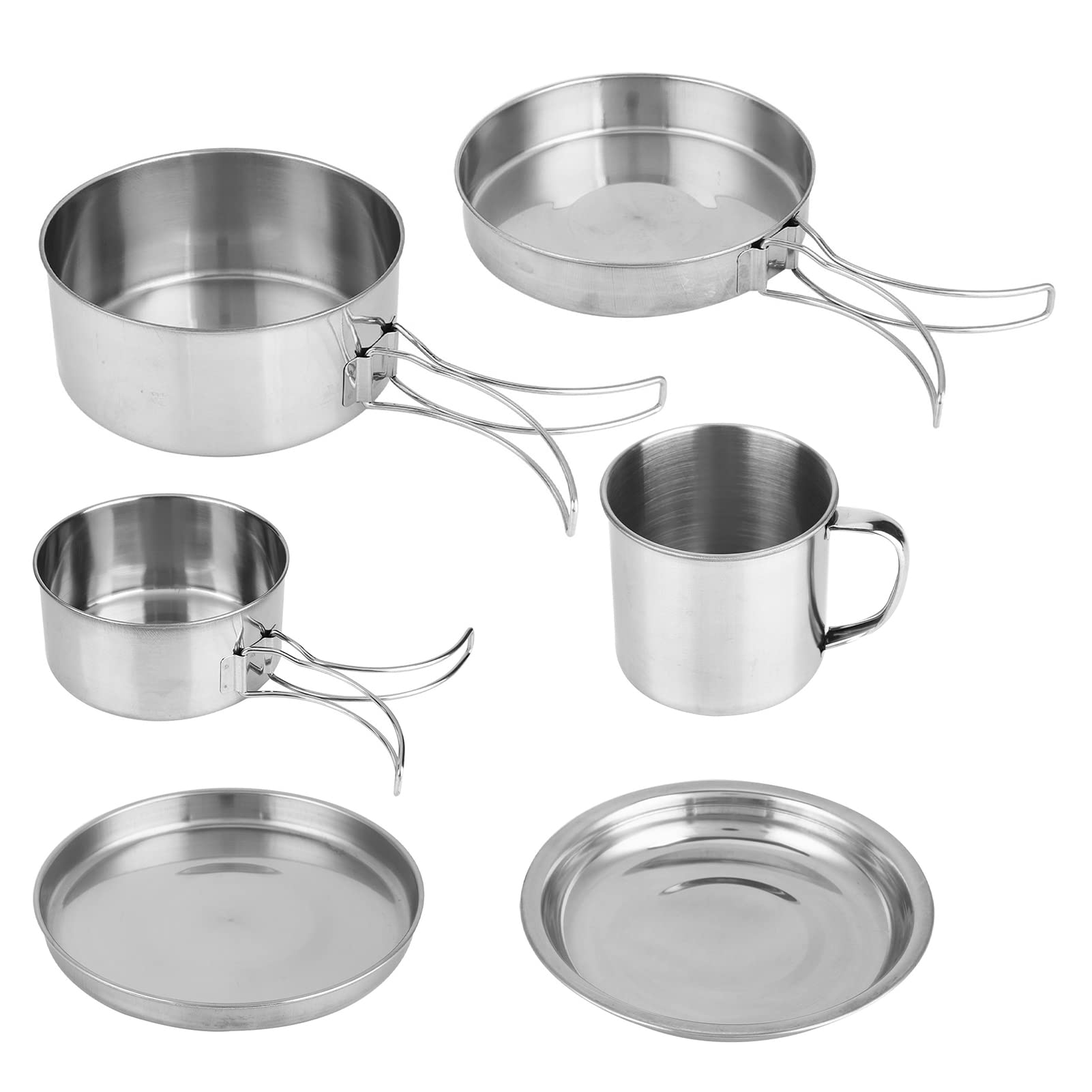 Ensemble De Casseroles/ustensiles De Cuisine Pliants SDYQ | Parfait Pour Le Camping Et Voyages