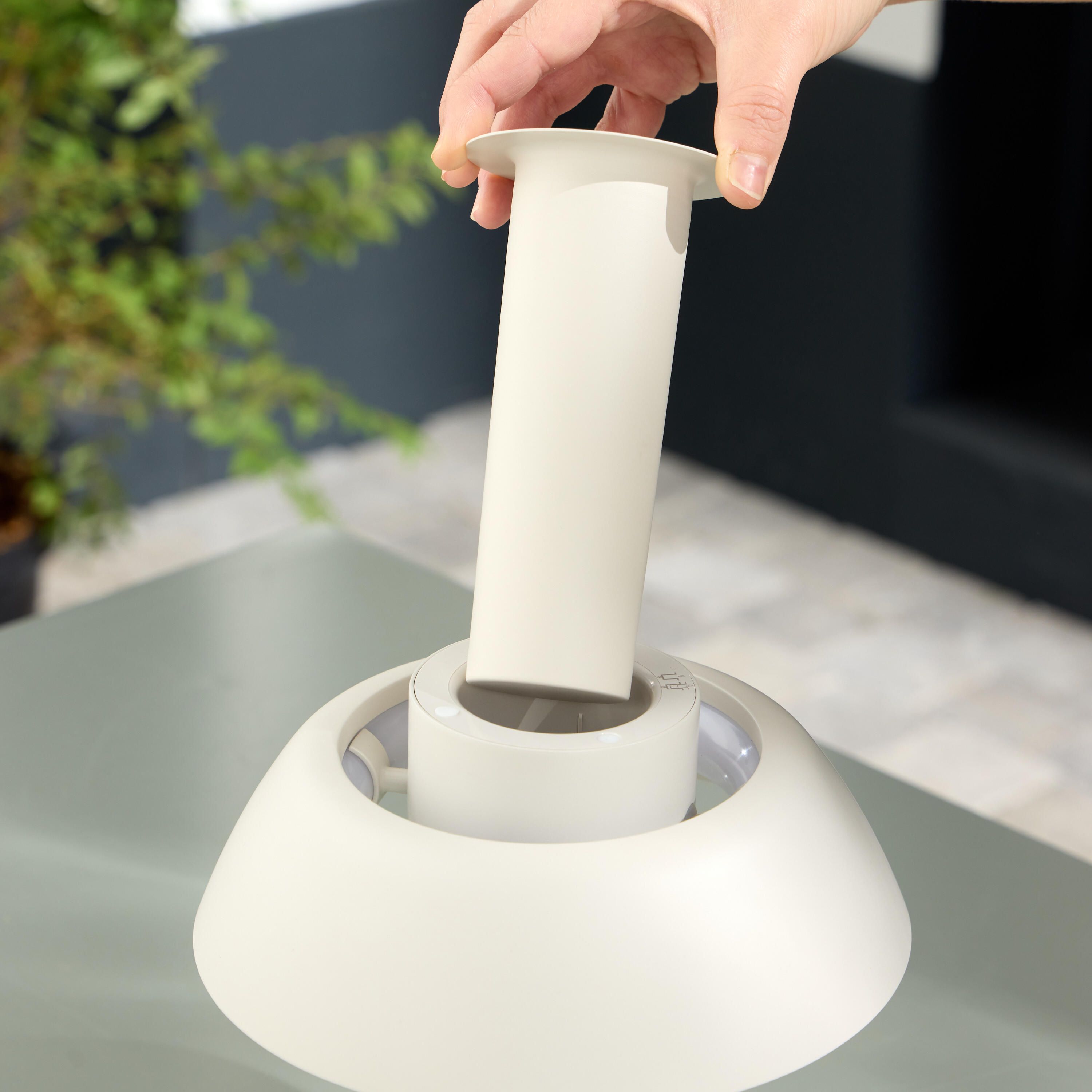 Candeeiro de mesa, 500 Lúmenes, brancos ajustáveis, Floral INSPIRE - 7