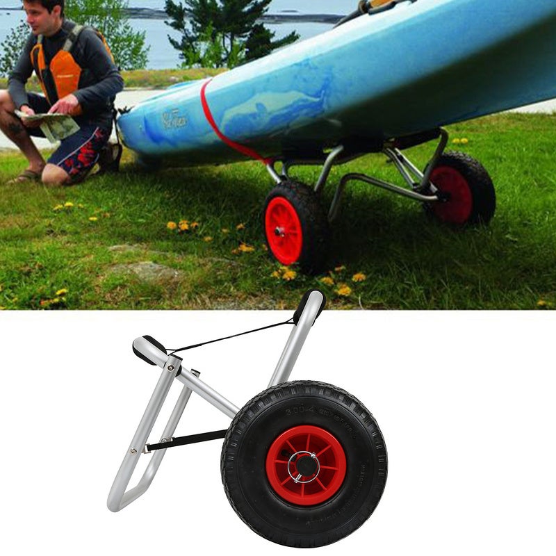 Carro de transporte plegable de aluminio hasta 80 kg para canoas o ...