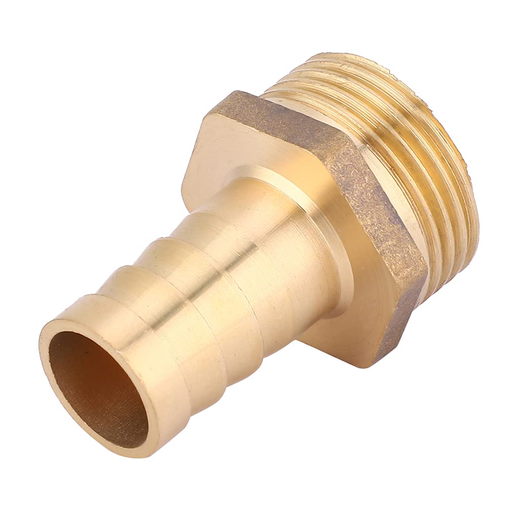Nipplo Esagonale, 10 Pezzi Raccordo per Tubi in Ottone da 1/4 BSP a 1/4