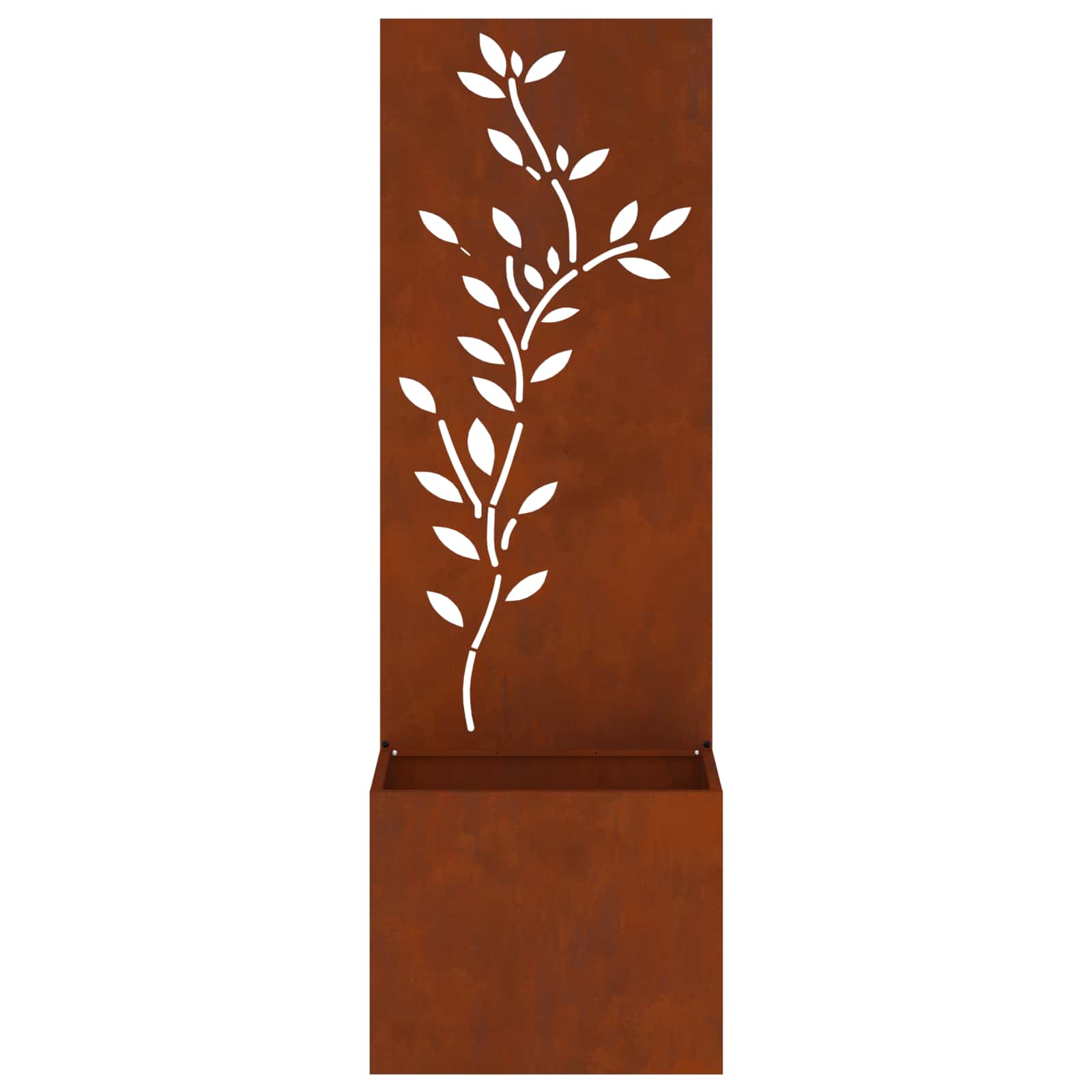 Écran de confidentialité de jardin Floral Rouillé 50 x 140 cm vidaXL - 6