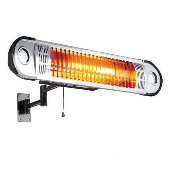 Lacor - riscaldatore elettrico alogeno a parete