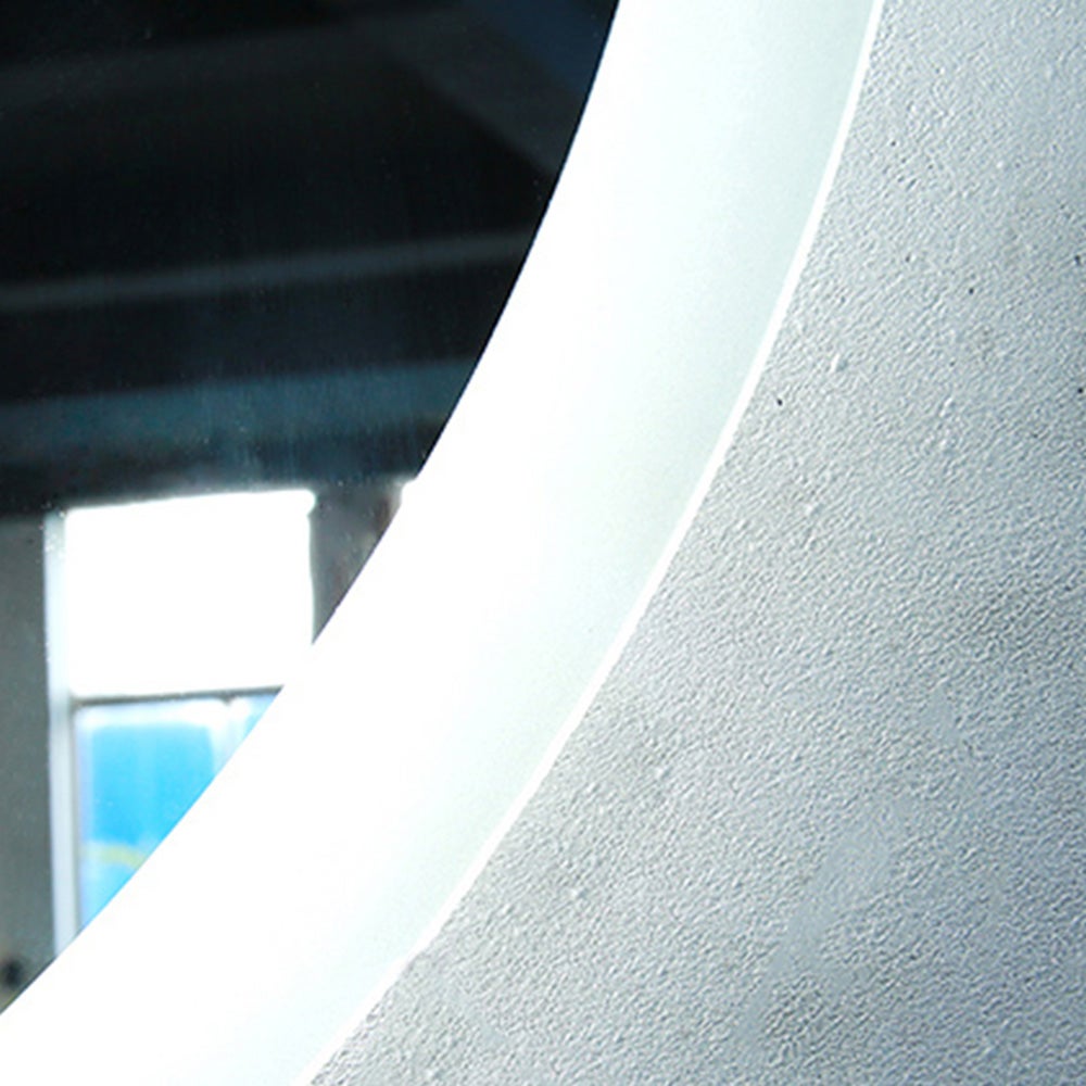 Ocean Miroir lumineux rond, l.60 x H.60 cm, Miroir LED avec antibuée - 4