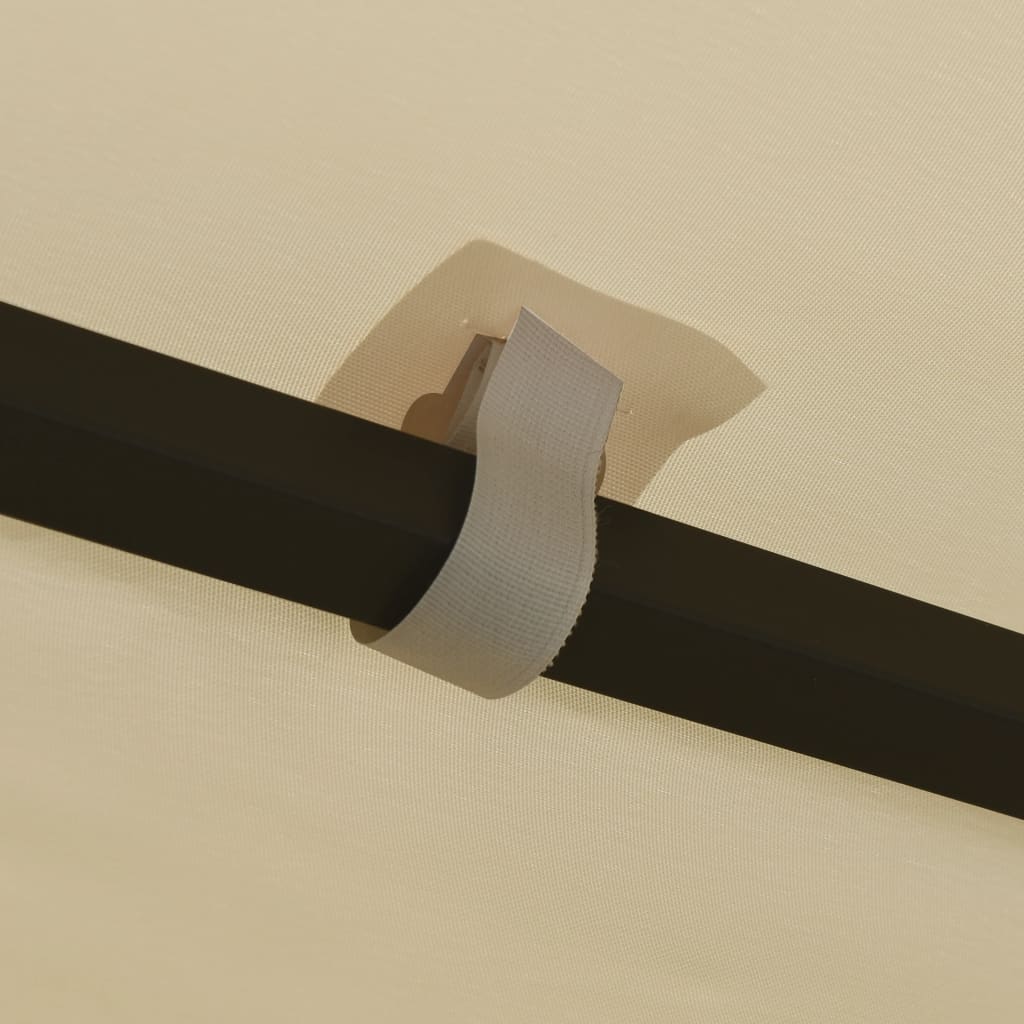 Maison Exclusive - Gazebo 3x3 m Crema - 6