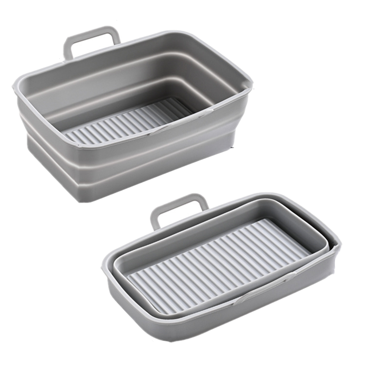 2 Pezzi Stampo Rettangolare Per Waffle In Silicone Per Friggitrice Ad Aria, Compatibile Con Ninja AF500EU/AF400EU/AF451EU, Antiaderente, Lavabile