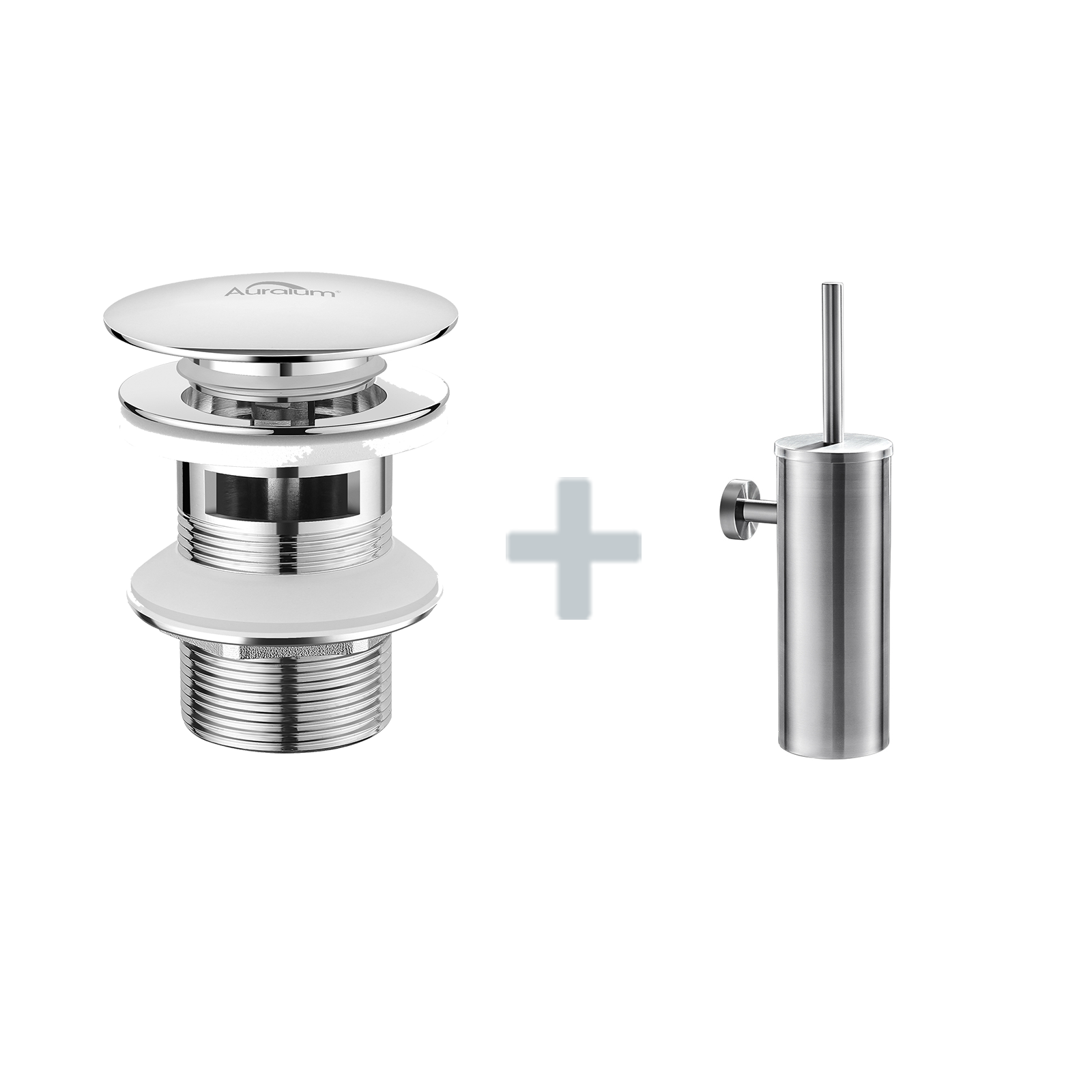 Spazzola In Acciaio Per Piscina E Spa | Manico In Alluminio, Setole Inox, 44x16 Cm - Adatta Ad Asta Telescopica - 3