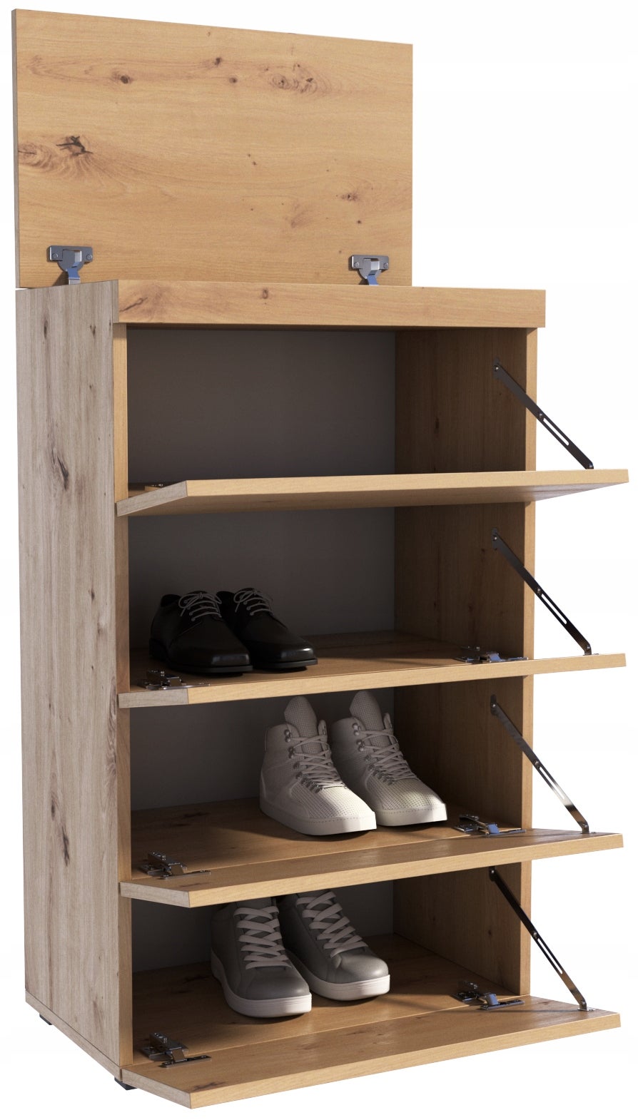 Szafka na buty FIGARO artisan 60cm regał obuwie duża garderoba przedpokój - 5