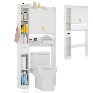 Étagère De Rangement 3 Niveaux Pour Machine à Laver - Solution Gain De Place Salle De Bain