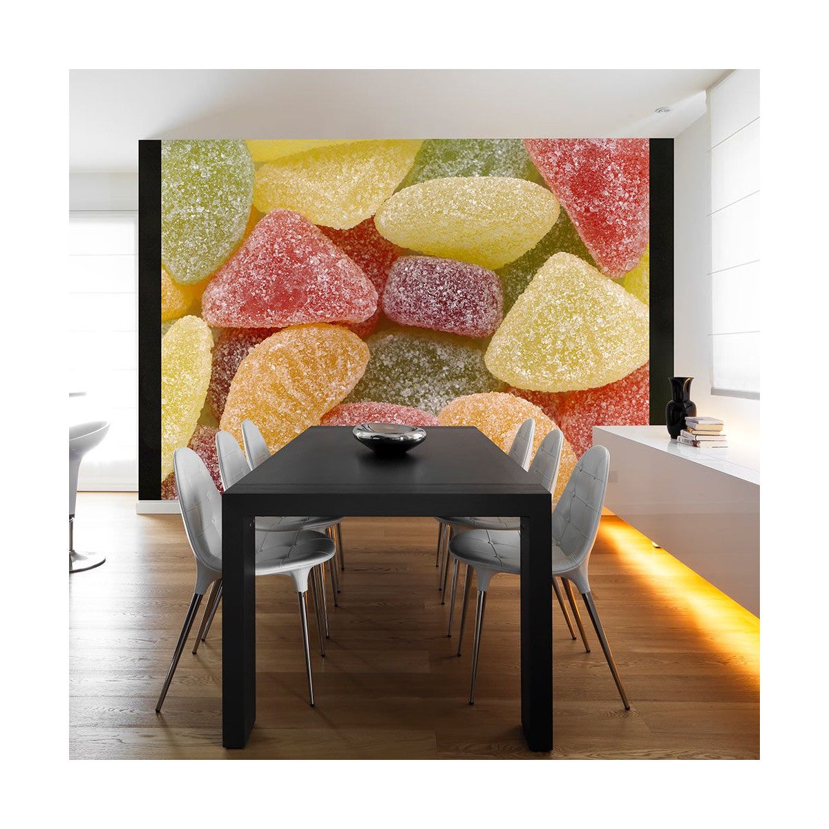 Papier Peint "Fruits Gélifiés" 193 x 250 cm | Leroy Merlin