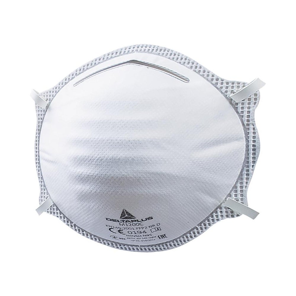 Masques respiratoires coques jetables sans soupape M1100 moules FFP1 NR D DELTA PLUS M1100C - 2