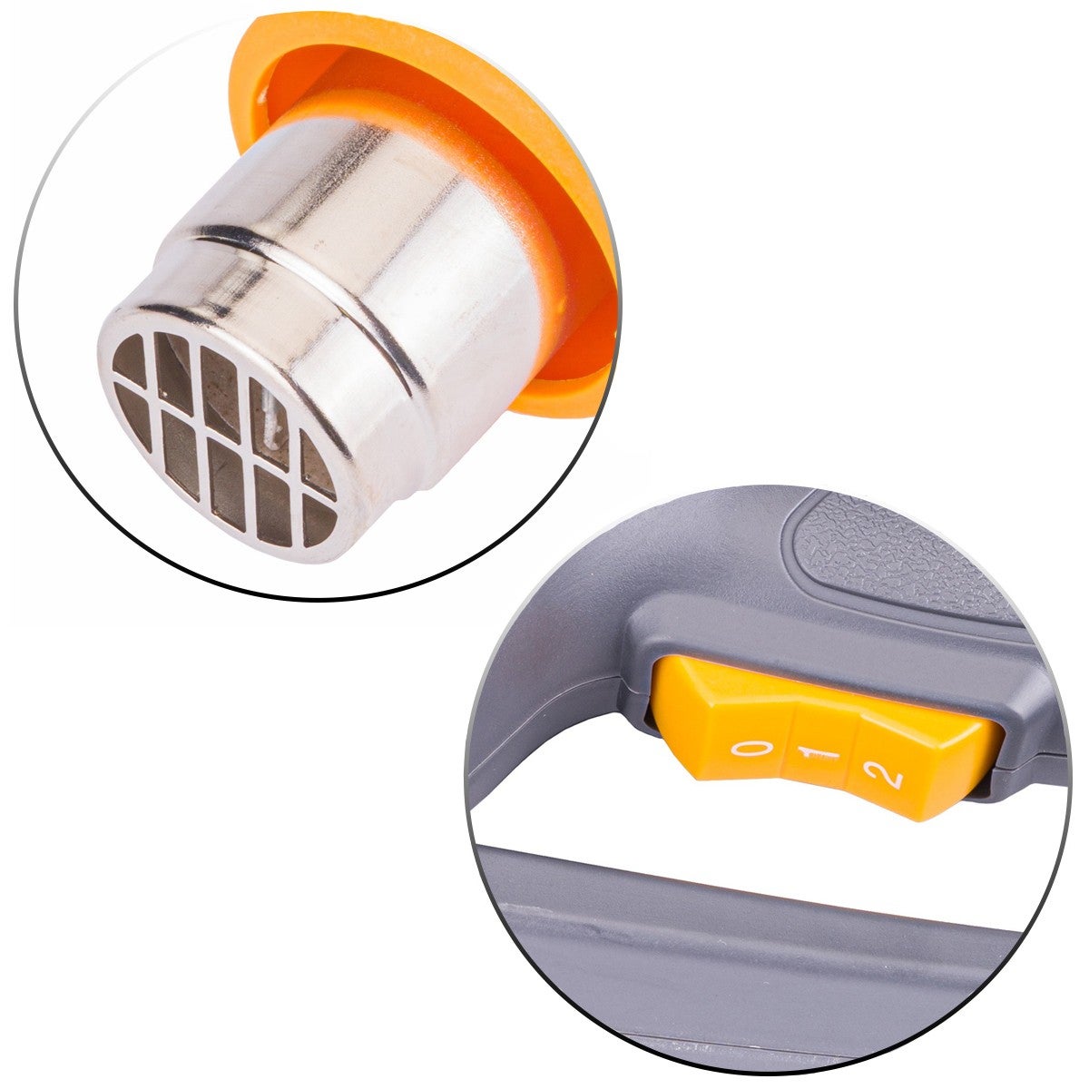 Pistolet thermique décapeur électrique 2000 W avec accessoires - 3