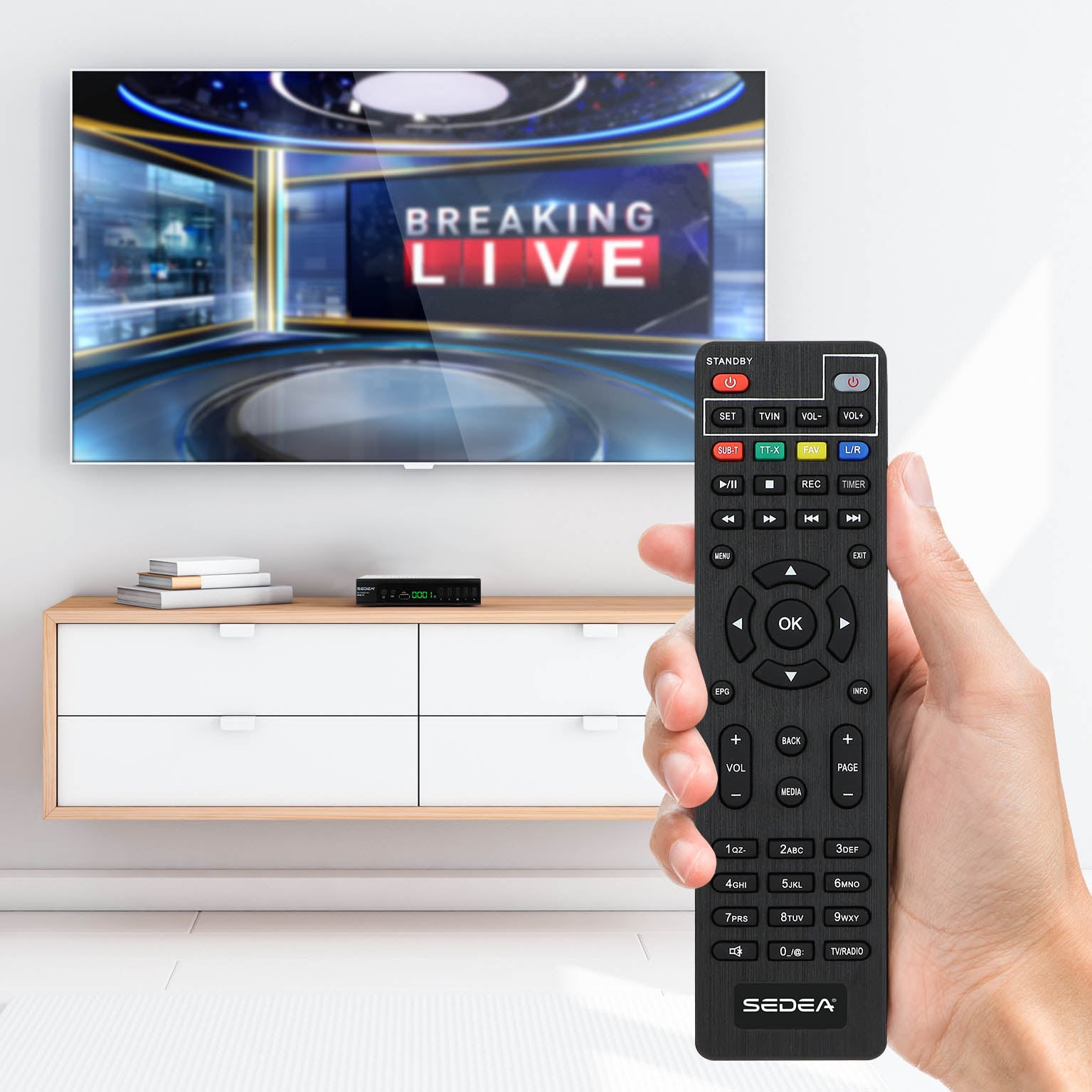 Récepteur TNT HD DVB-T2 | SNT-2002-HD - 6