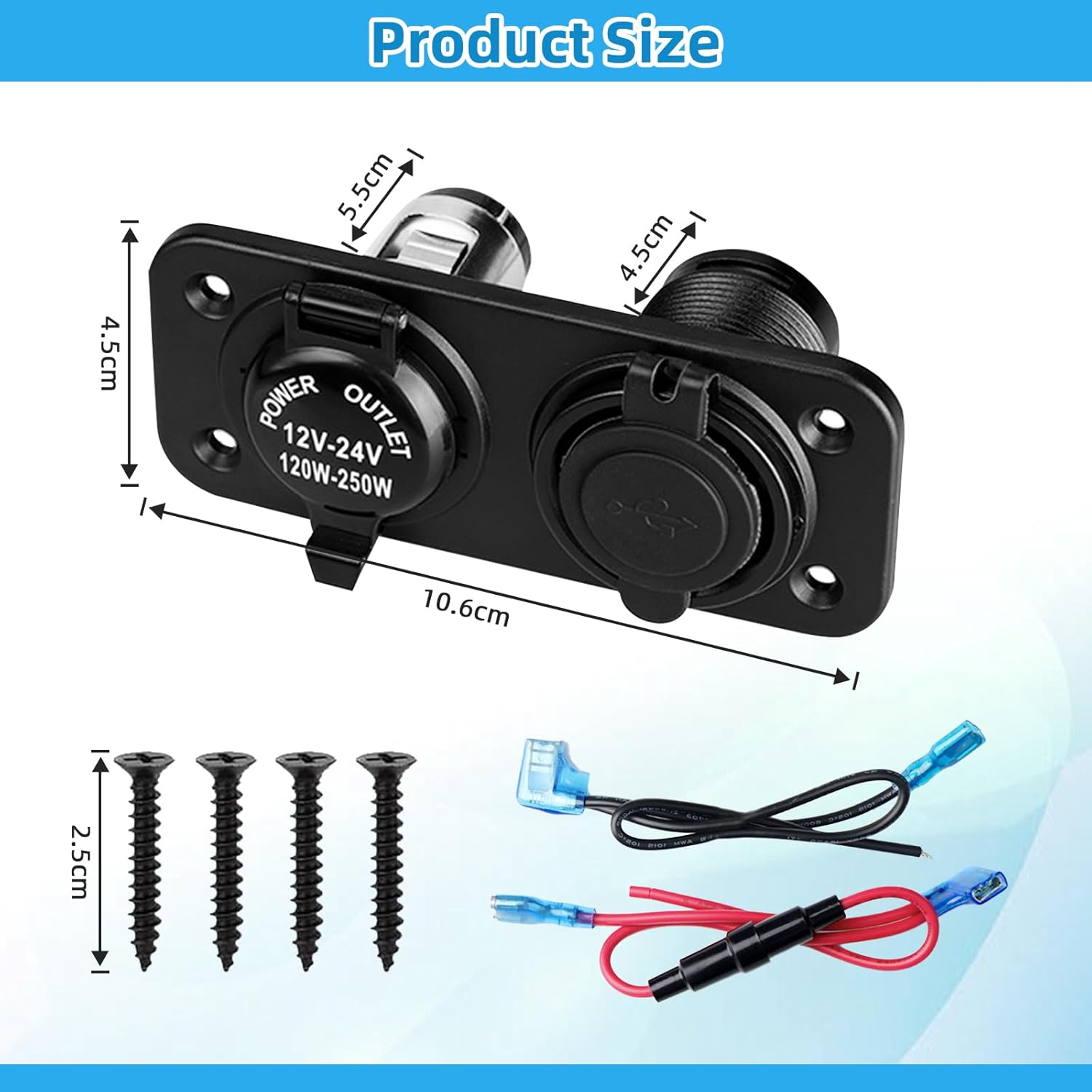 B0s Cargador De Coche Con Conector Usb Dual Para Encendedor | Cuotas