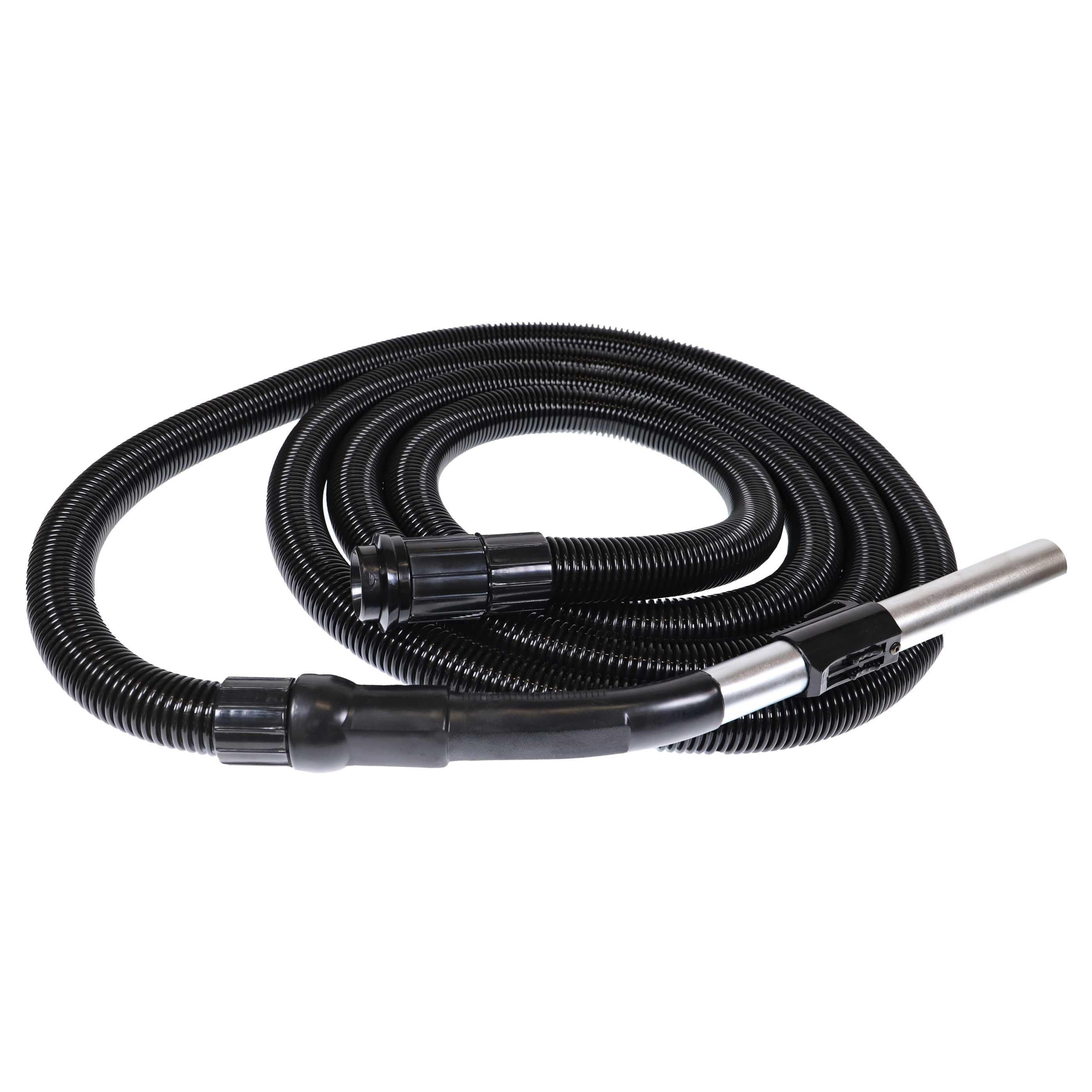 vhbw Tuyau de remplacement aspirateurs, compatible avec Electrolux E22N, W7-50554S, UZ930S, Z951 - 5 m + manche, raccord rond 32 mm - 2
