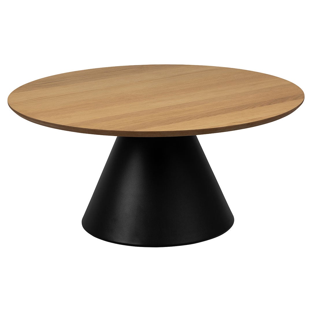 Soli stolik kawowy Ø85cm dąb dekor.