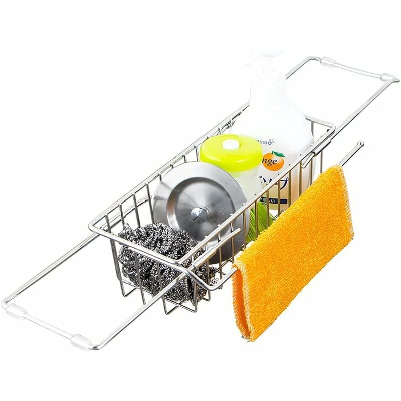 Stalowy, wysuwany ociekacz gąbkowy, 23-47 cm, wielofunkcyjny, szybko odsączający