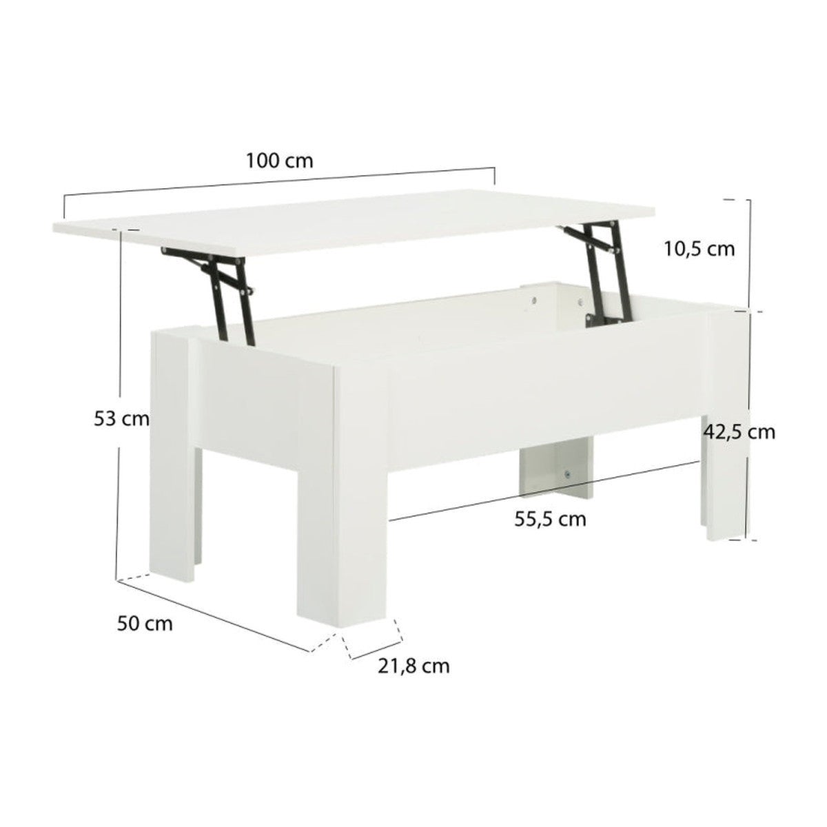 Essenza Mesa Dreno, Blanco , Leroy Merlin