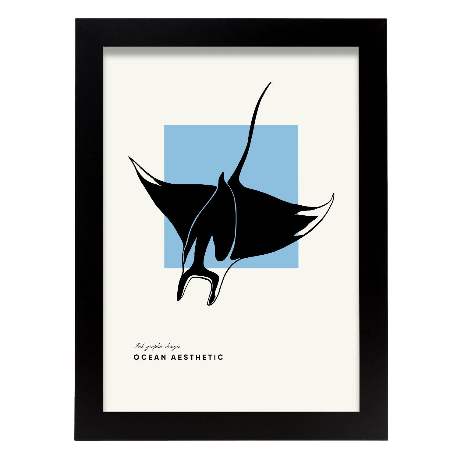 Nacnic Poster Skyline Città - Stampa A3 Con Cornice, 250g, Quadro Decorativo Per Soggiorno, Regalo Design