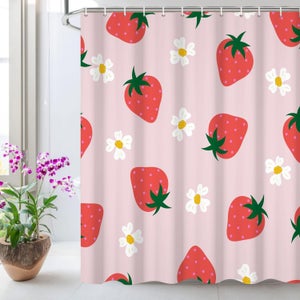 Tenda da doccia in stile cinese con paesaggio foresta di bambù, elegante tenda da bagno di alta qualità, 120 x 180 cm, 12 ganci | Leroy Merlin