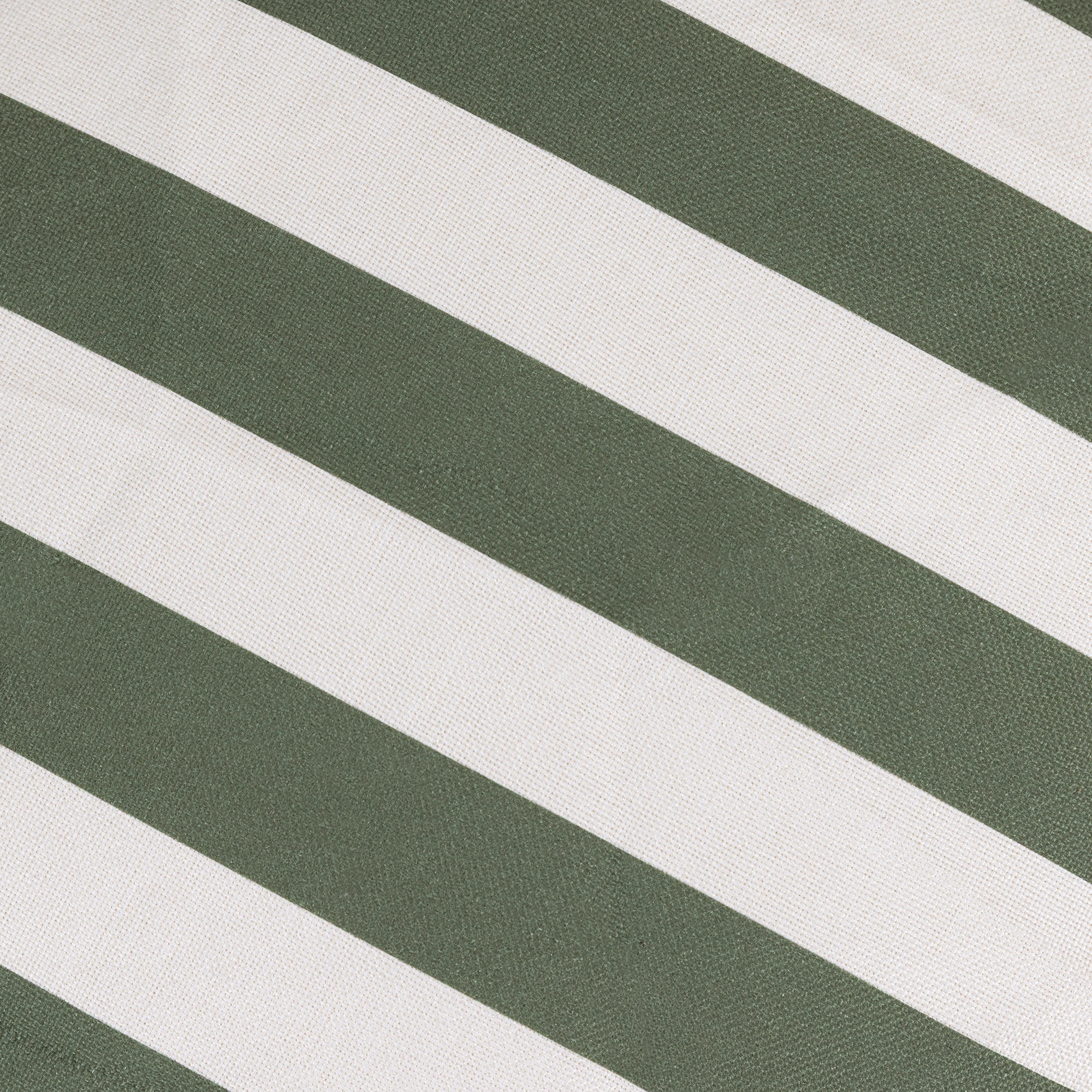 Pouf fauteuil Icon en tissu tissé Oeko-Tex® rayé vert olive, intérieur et extérieur, jardin, salon, 97x84cm - 8