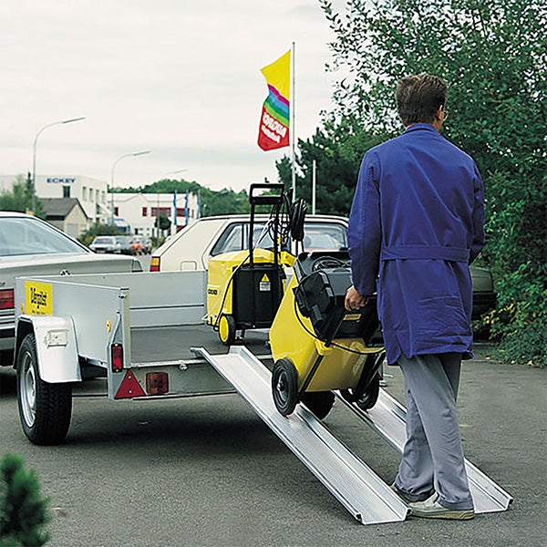 Rampe de chargement pliable - Longueur 1985mm / Largeur int. 155mm - Hauteur à franchir de 520mm - Vendue à l'unité - ABS-F01 - 4