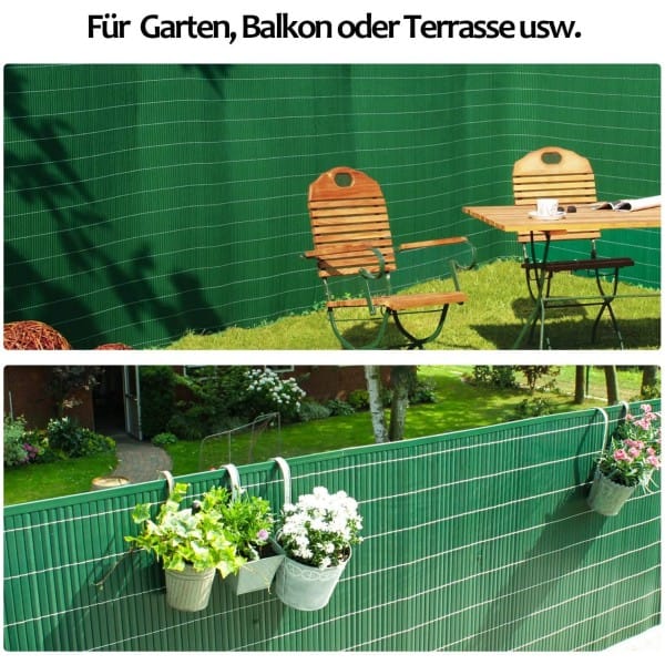 Paravento per balcone Tessuto Oxford verde scuro 120x600 cm | Leroy Merlin Paravento per balcone Tessuto Oxford verde scuro 120x600 cm | Leroy Merlin