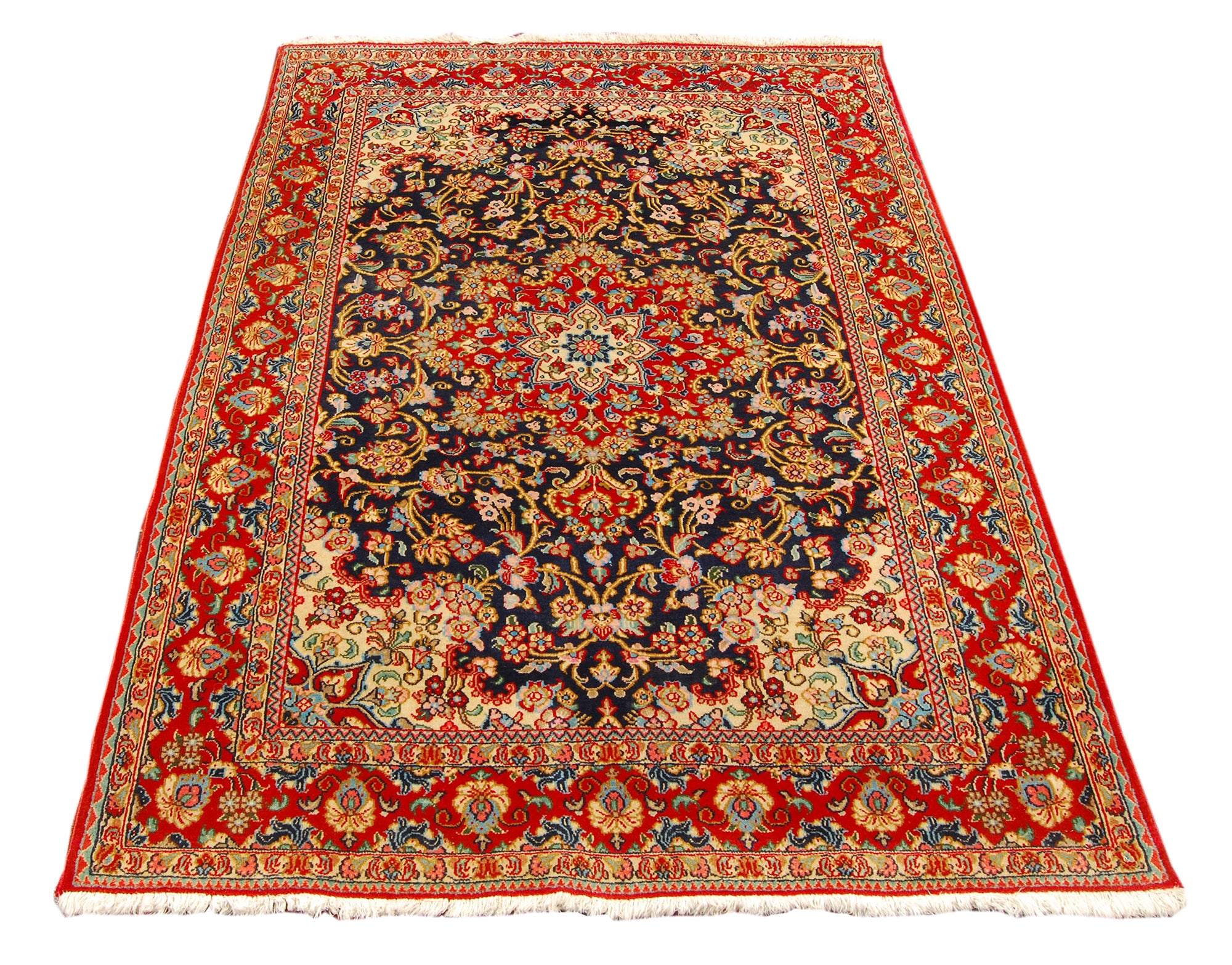 Oryginalny ręcznie robiony dywan orientalny, wymiary: 163x118 cm z certyfikatem autentyczności