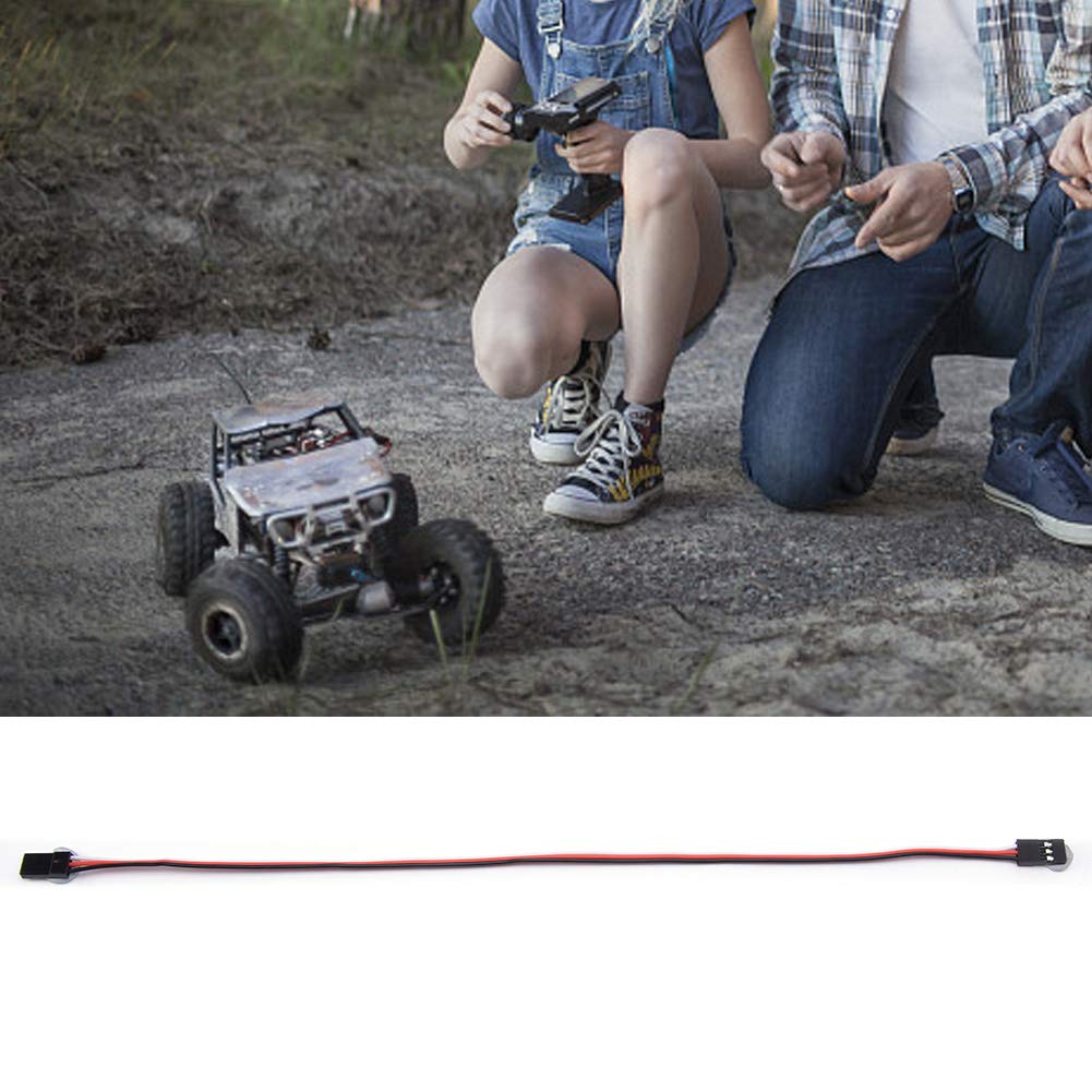 Câbles D'extension JR Magnétiques INJORA – Pour Modèles RC, Connexion Rapide, Anti-inversion, Longueurs 20 Et 34,5 Cm