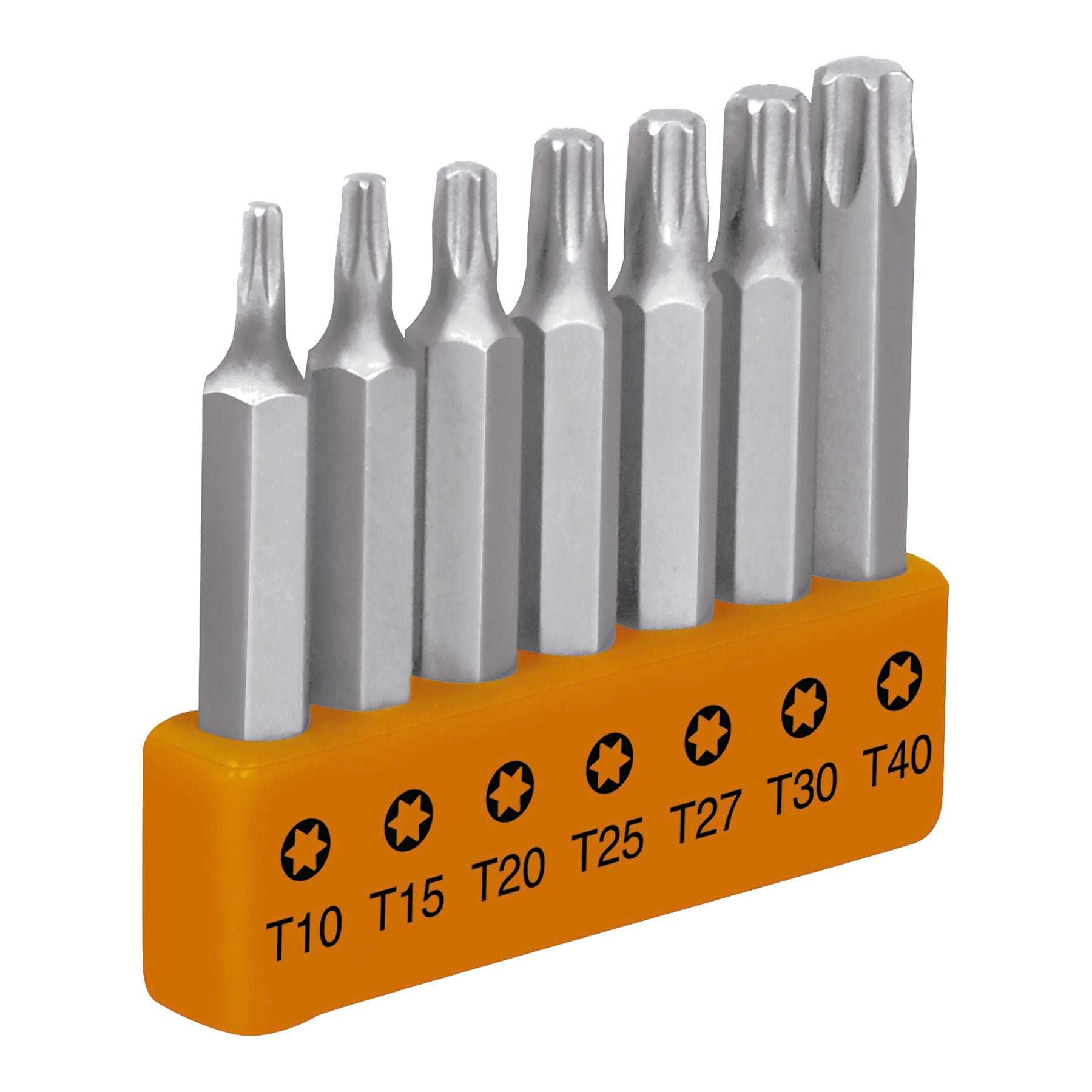 Set de biti combinati torx lungi, 7 piese, 50 mm, Truper Expert