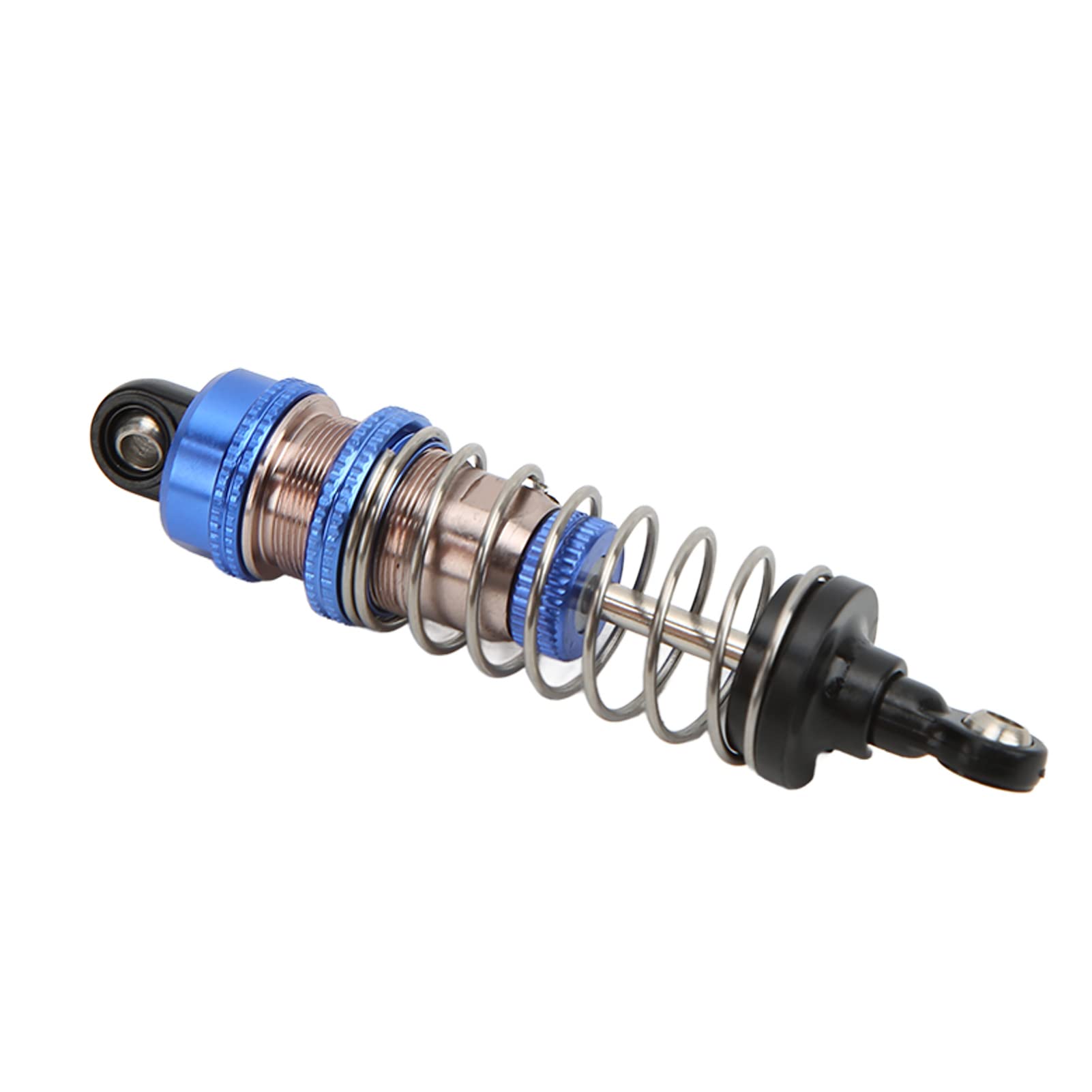 AMMORTIZZATORE POSTERIORE ORIGINALE IN METALLO LUNGO ADATTO PER RICAMBI AUTO RC WLTOYS 124017 - 6