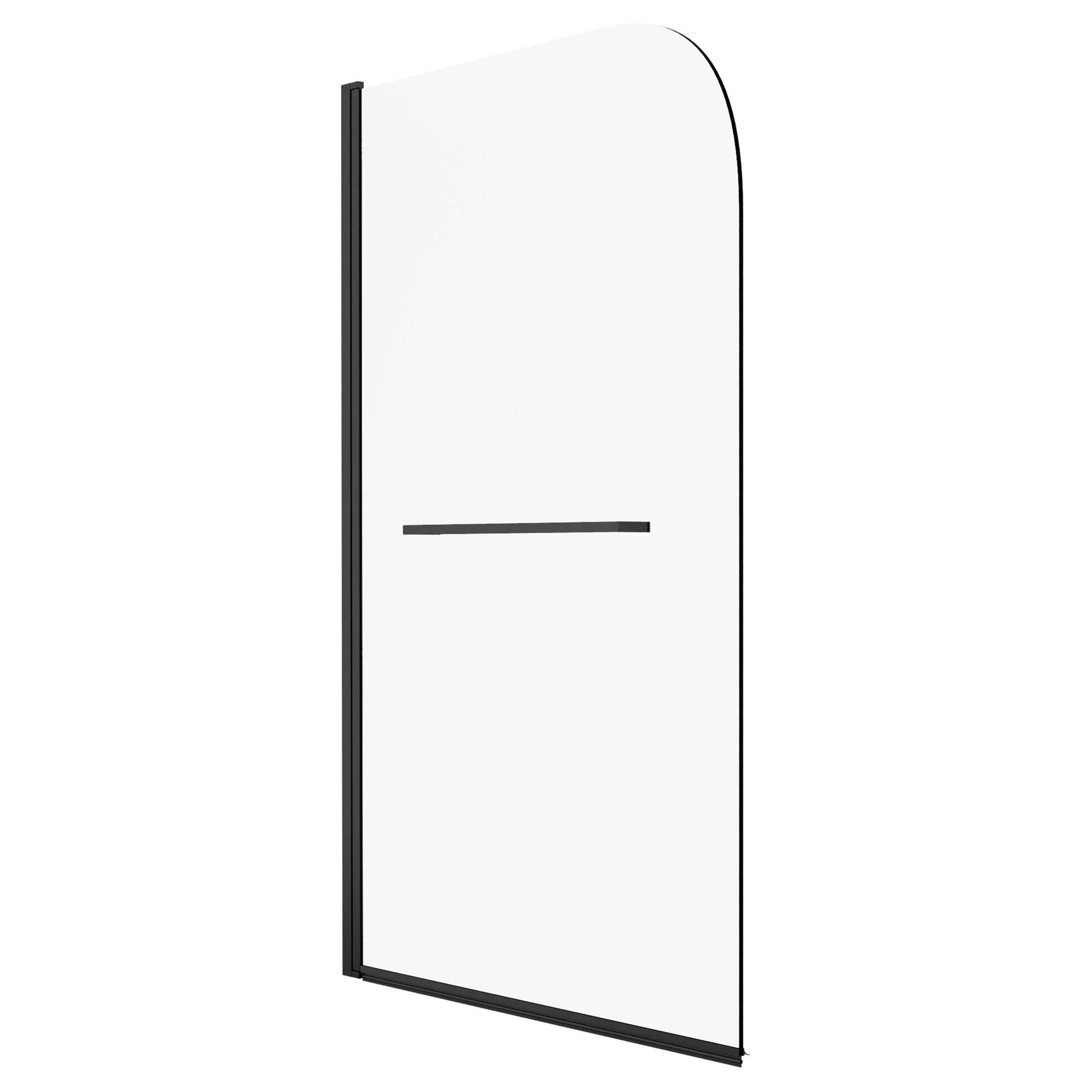 Parawan nawannowy z wieszakiem SALIX składany 80x140 czarny SEVANTE