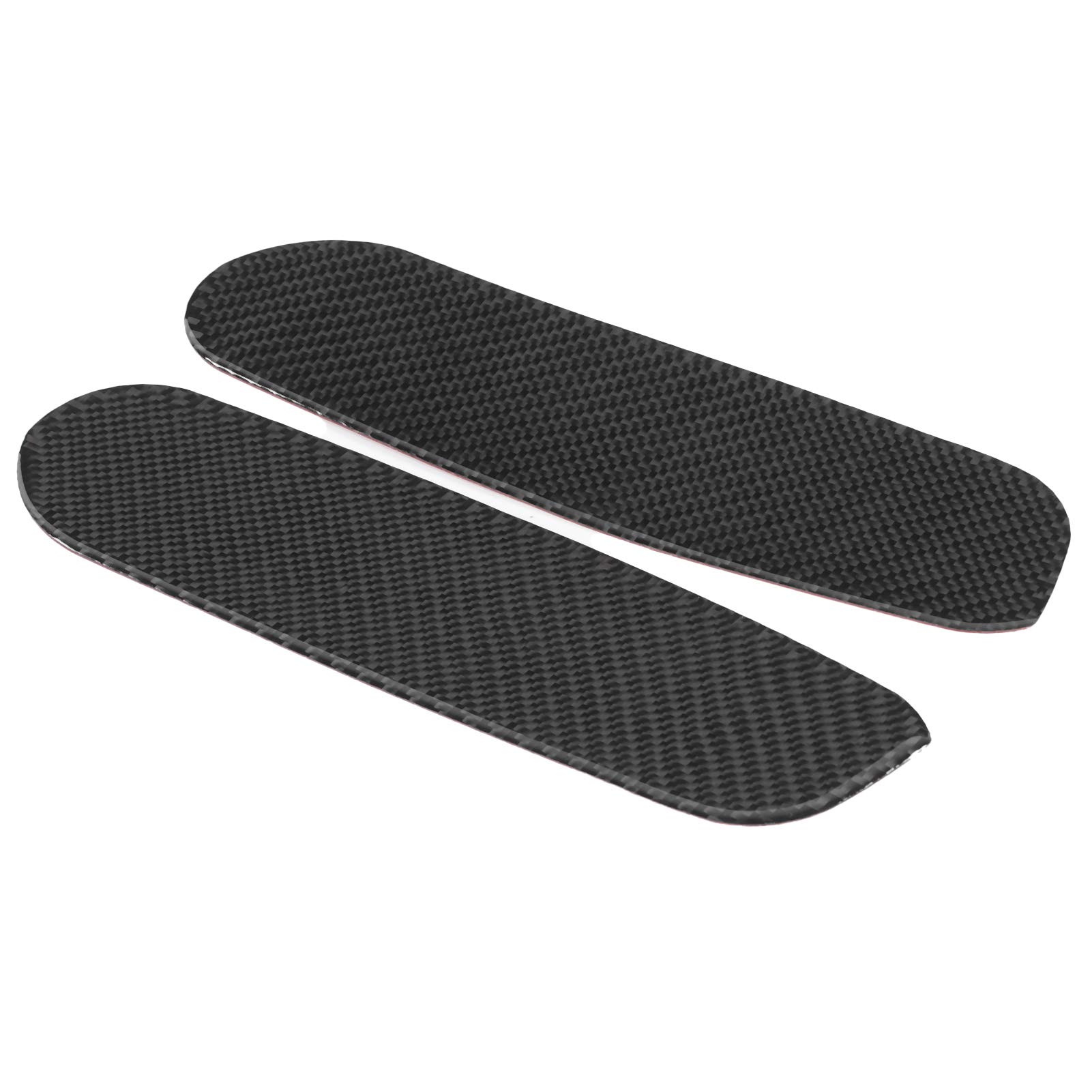 Kit De 6 Protège-montants Noirs Brillants Pour Dodge Charger 2006-2010 - En Polycarbonate, Autocollants