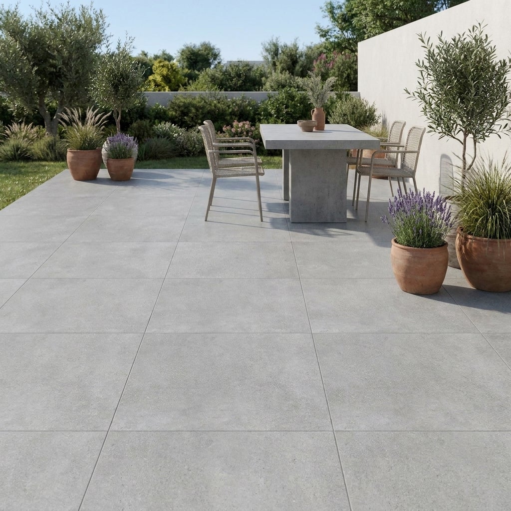 Dalle extérieur sur plots Link 2.0 perle R11 60x60 cm - Réflex Boutique - 4
